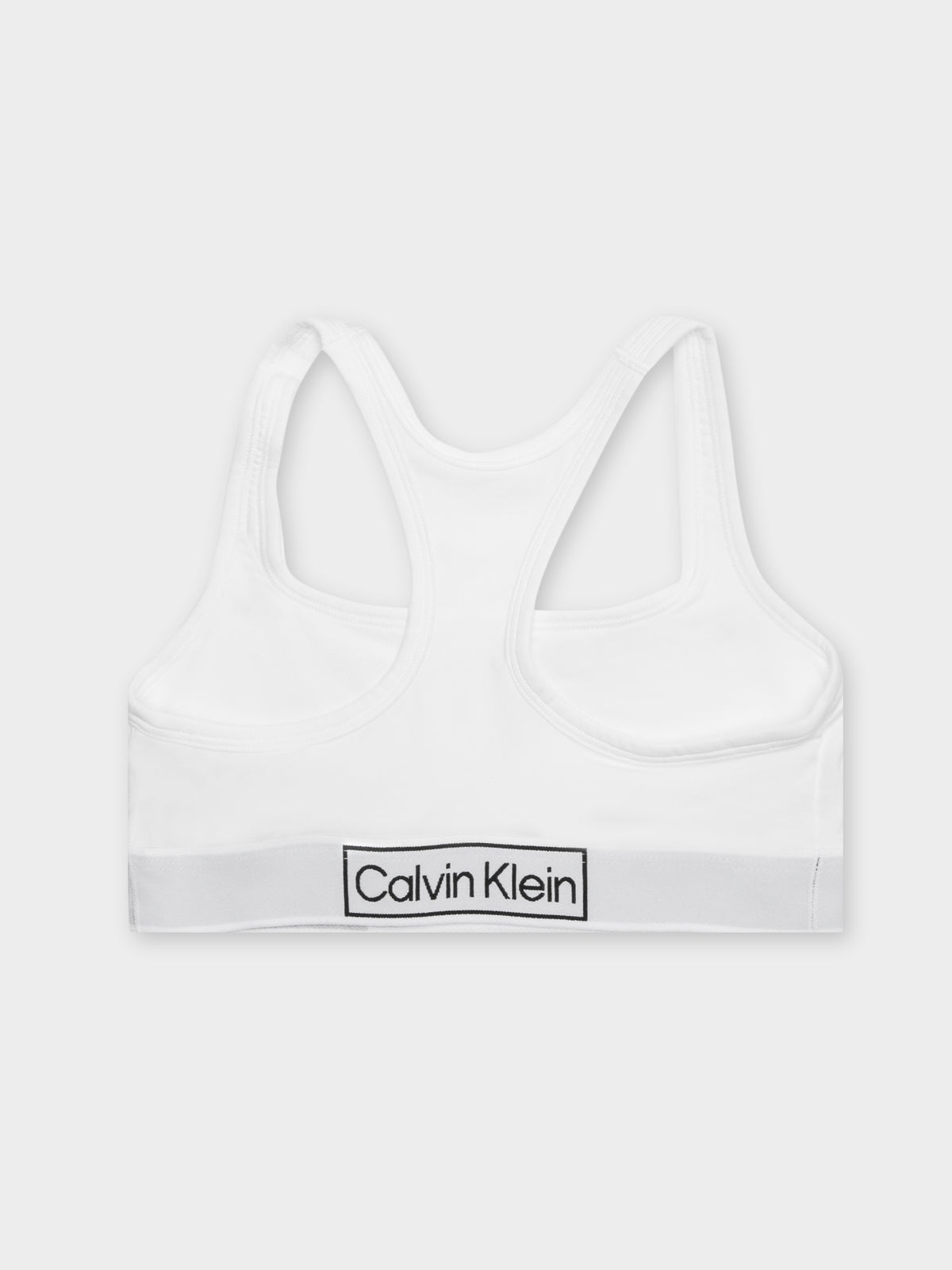 Reimagined Heritage Bralette in Classic White