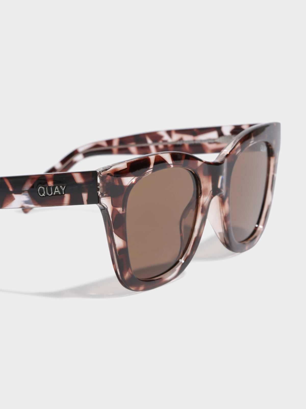 Womens After Hours Sunglasses in Tortoiseshell Finish with Brown Lenses