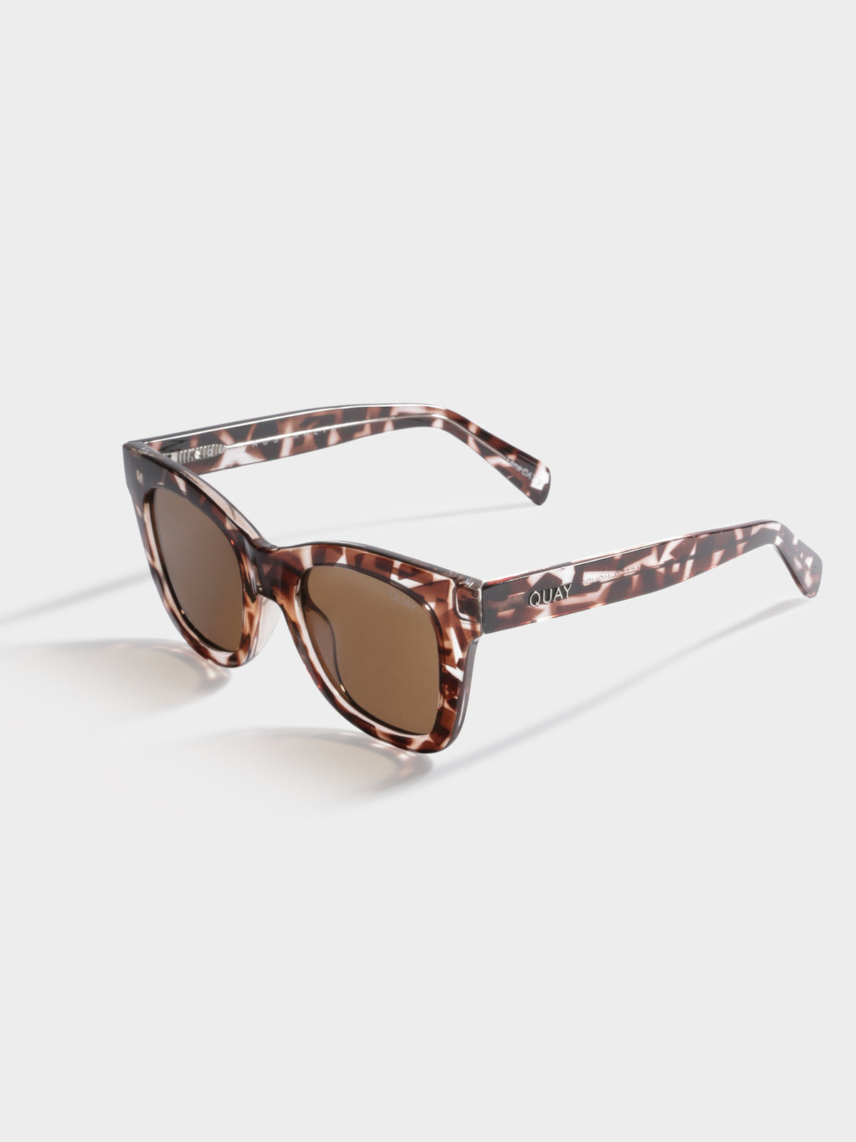 Womens After Hours Sunglasses in Tortoiseshell Finish with Brown Lenses