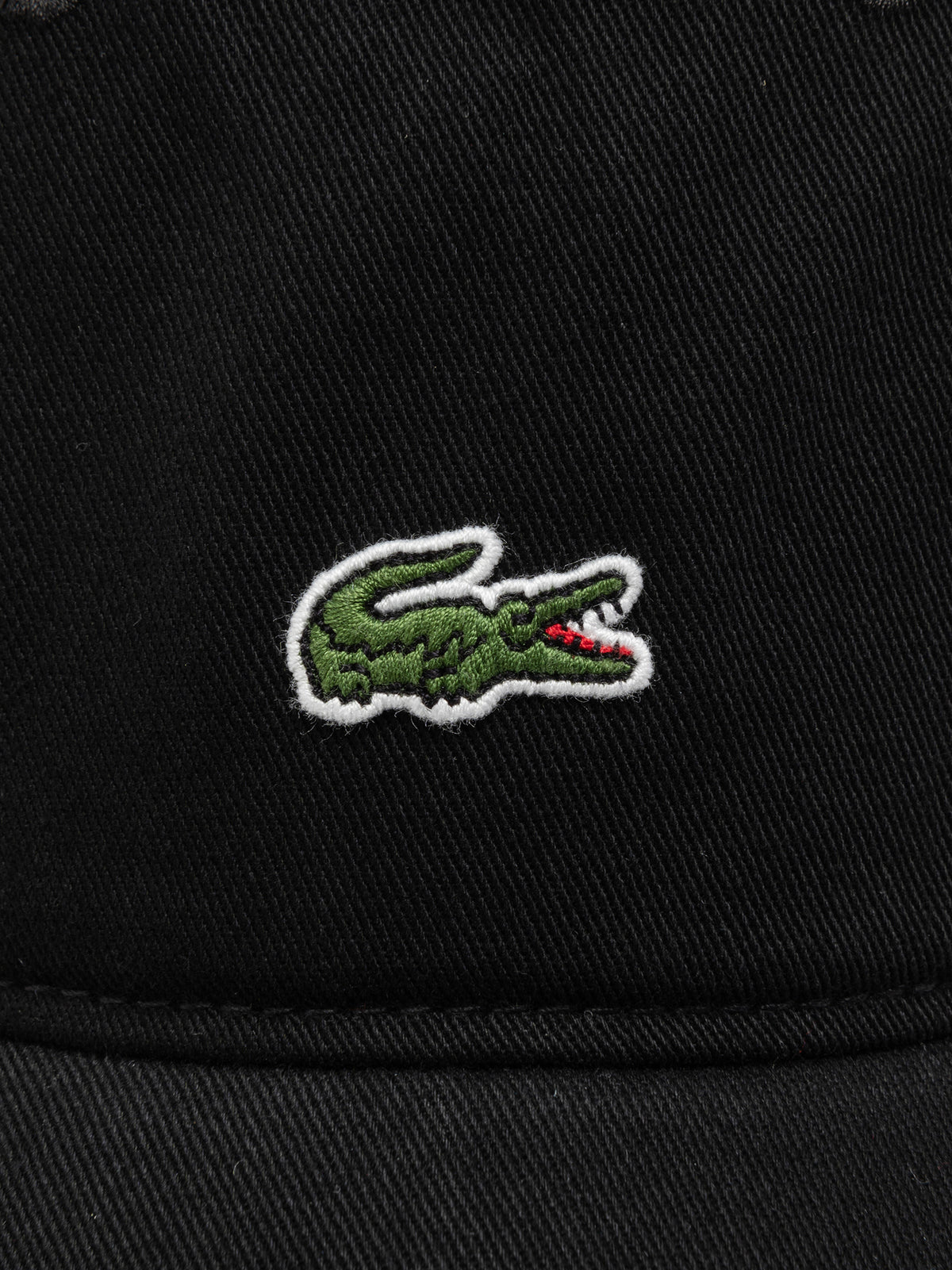 Centre Croc Cap in Black