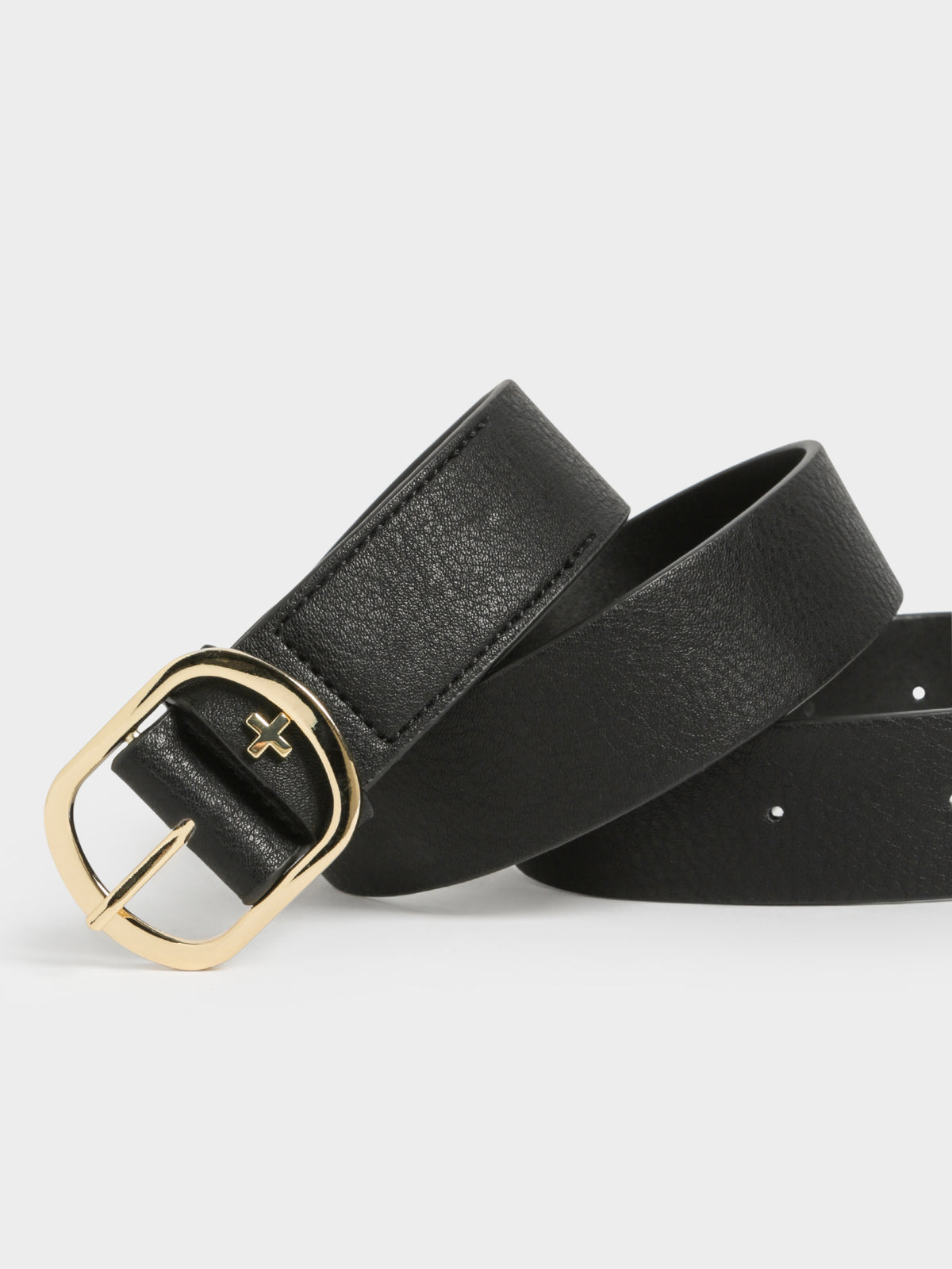 Roxie Belt in Black &amp; Gold