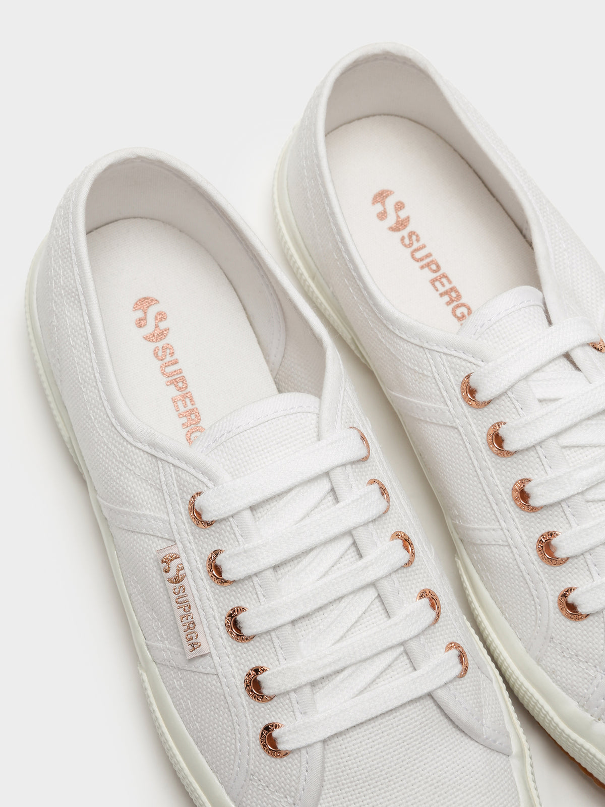 Womens 2750 Canvas Sneakers in Rose Gold