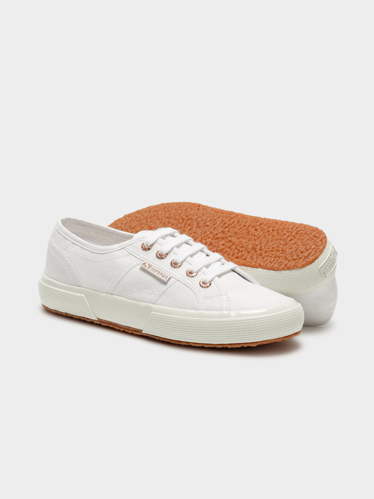 Womens 2750 Canvas Sneakers in Rose Gold