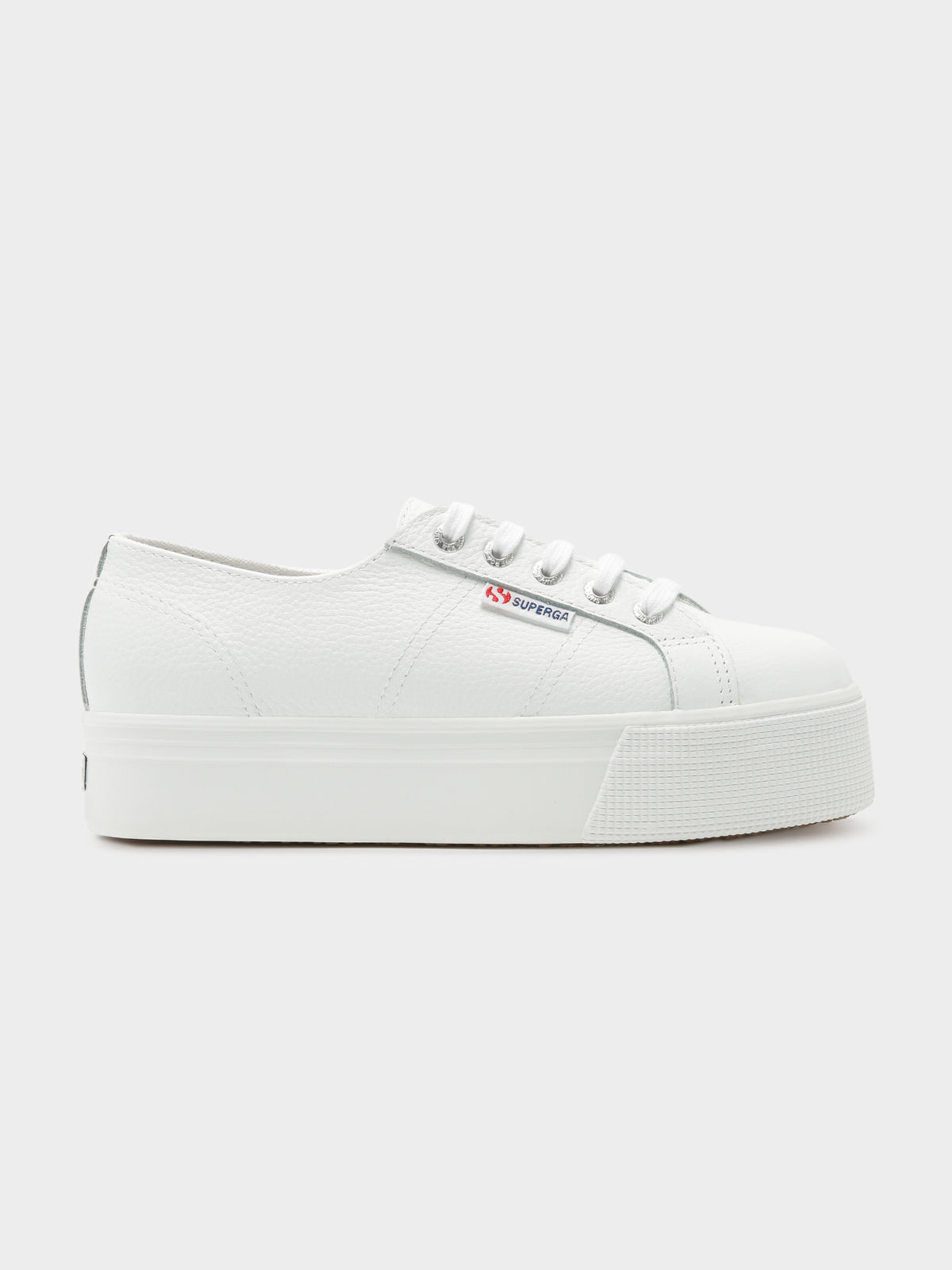 Womens 2790 FGLW Platform Sneakers in White Leather