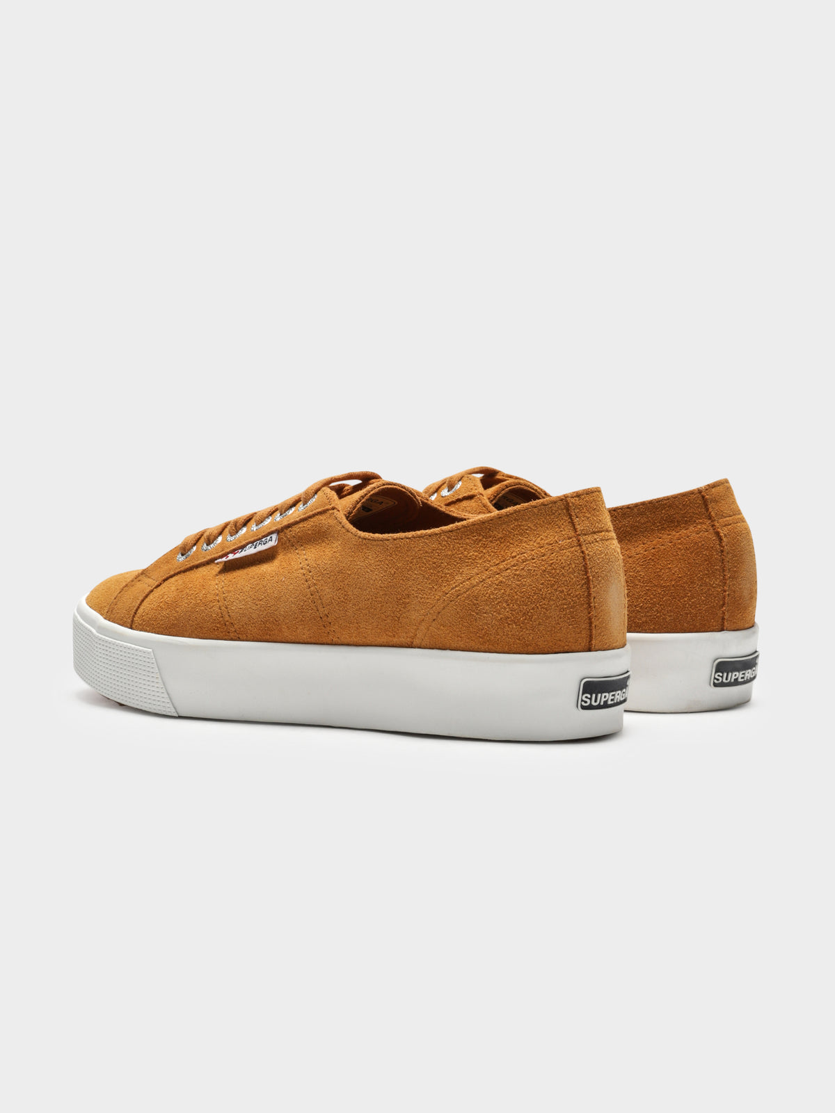 Superga Womens 2730 Sueu Sneakers | 460 - Brown Camel