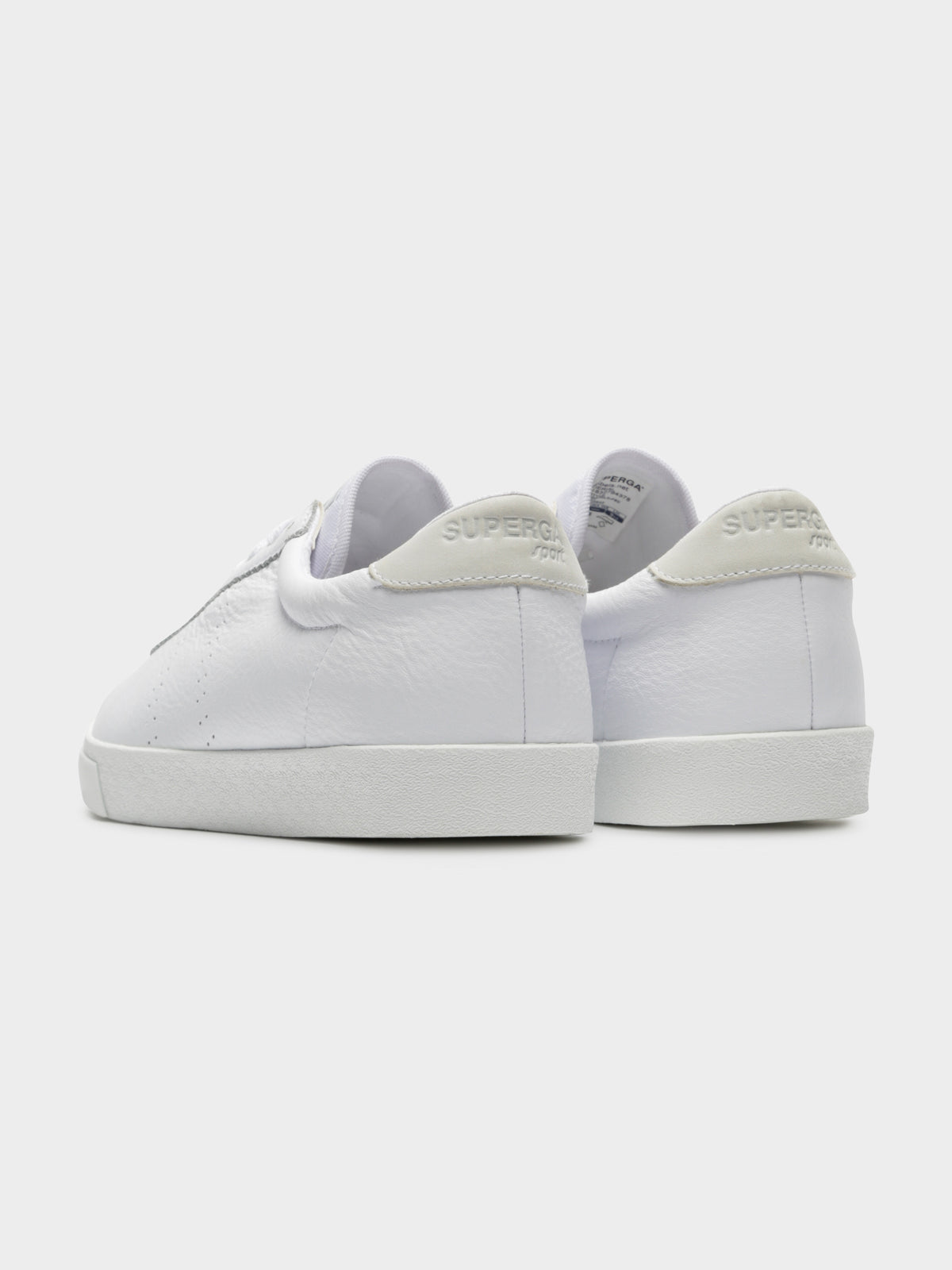 Mens 2843 Clubs Comfleau Sneakers in White