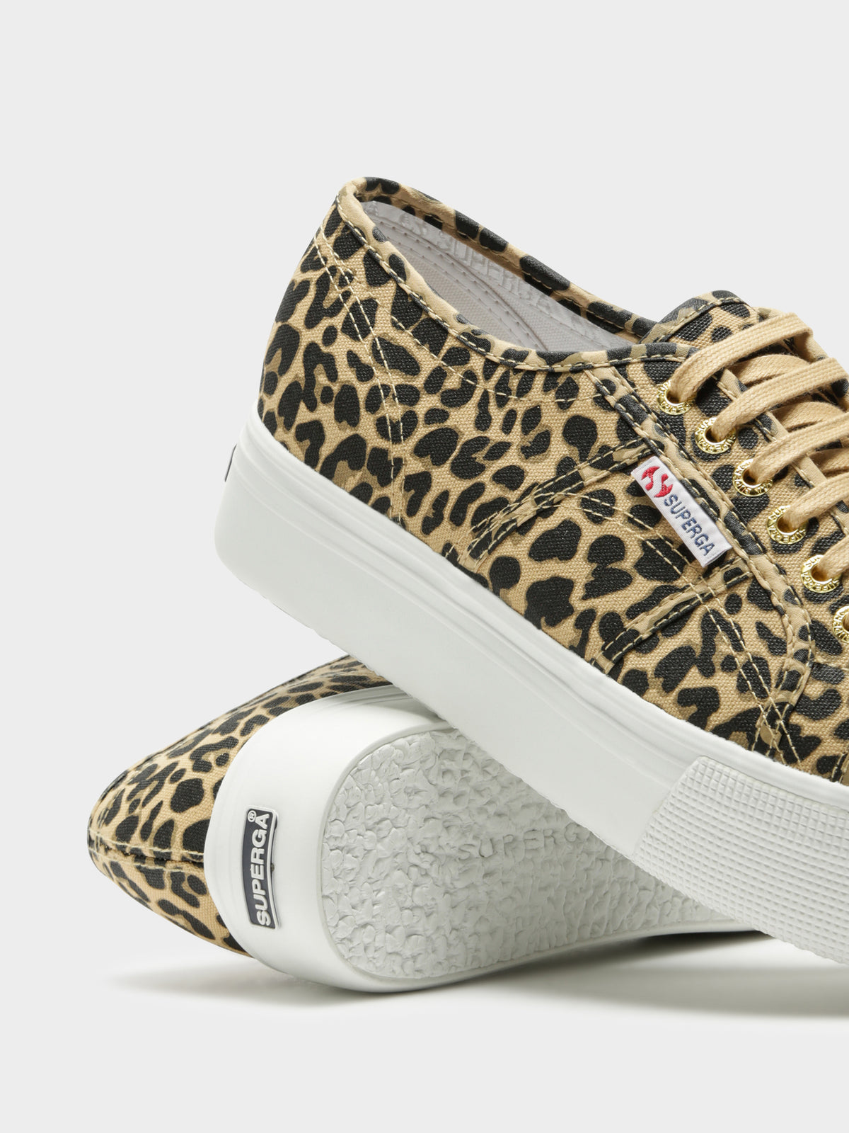 Womens 2790 Fancotw Platform Sneakers in Leopard Print