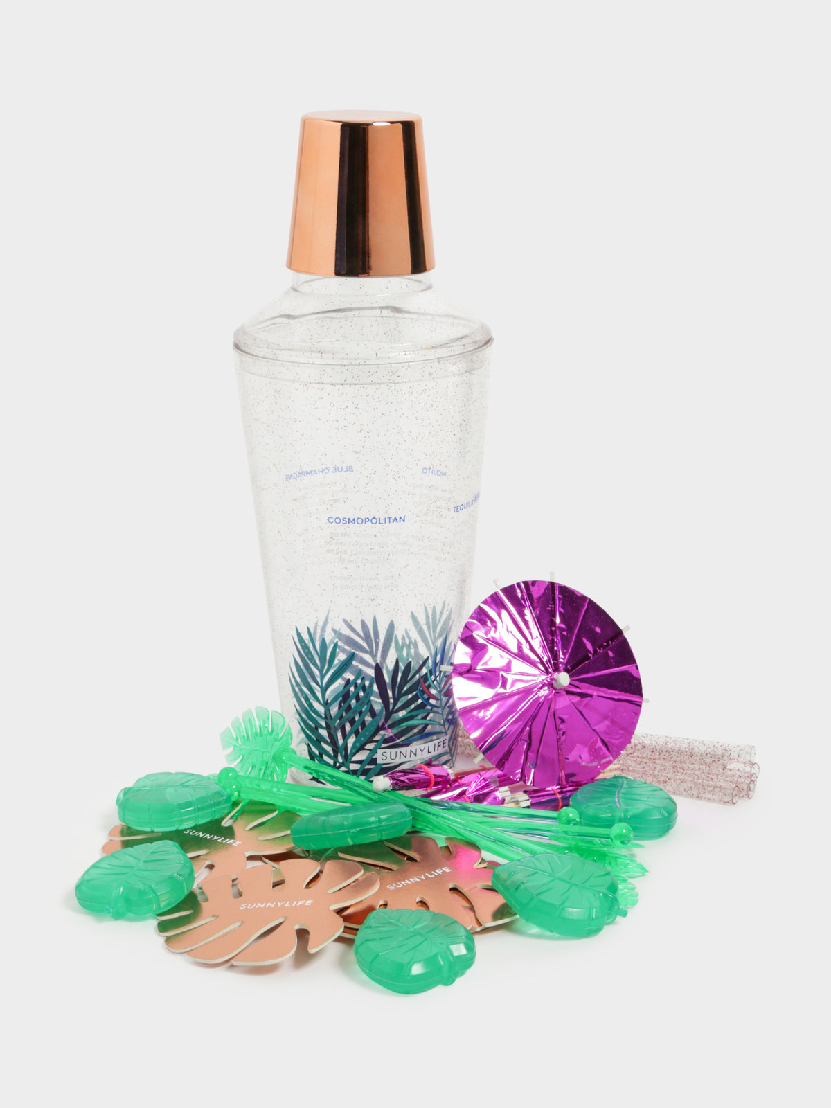Luxe Cosmopolitan Cocktail Kit in Electric Bloom