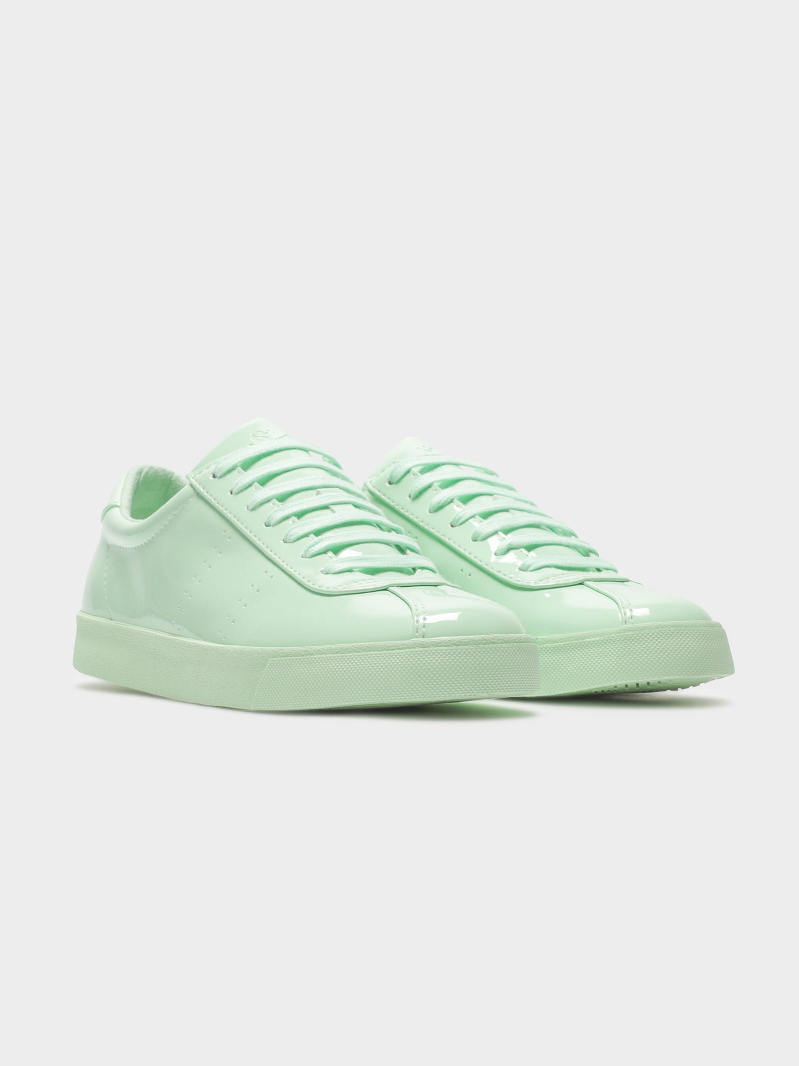 Womens 2843 Clubs Syneaw Pastel Sneakers in Mint Green - Glue Store
