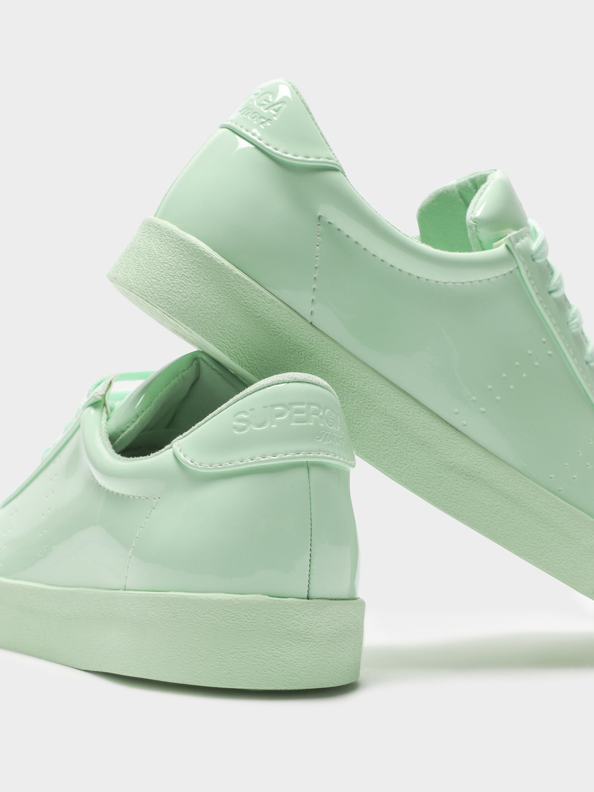 Womens 2843 Clubs Syneaw Pastel Sneakers in Mint Green