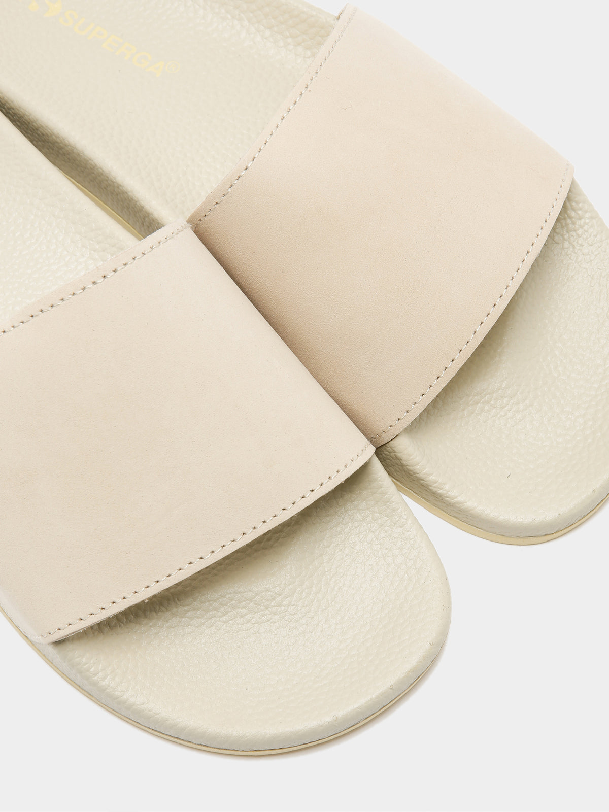 Womens 1908 Buttersoft Slides in Off White