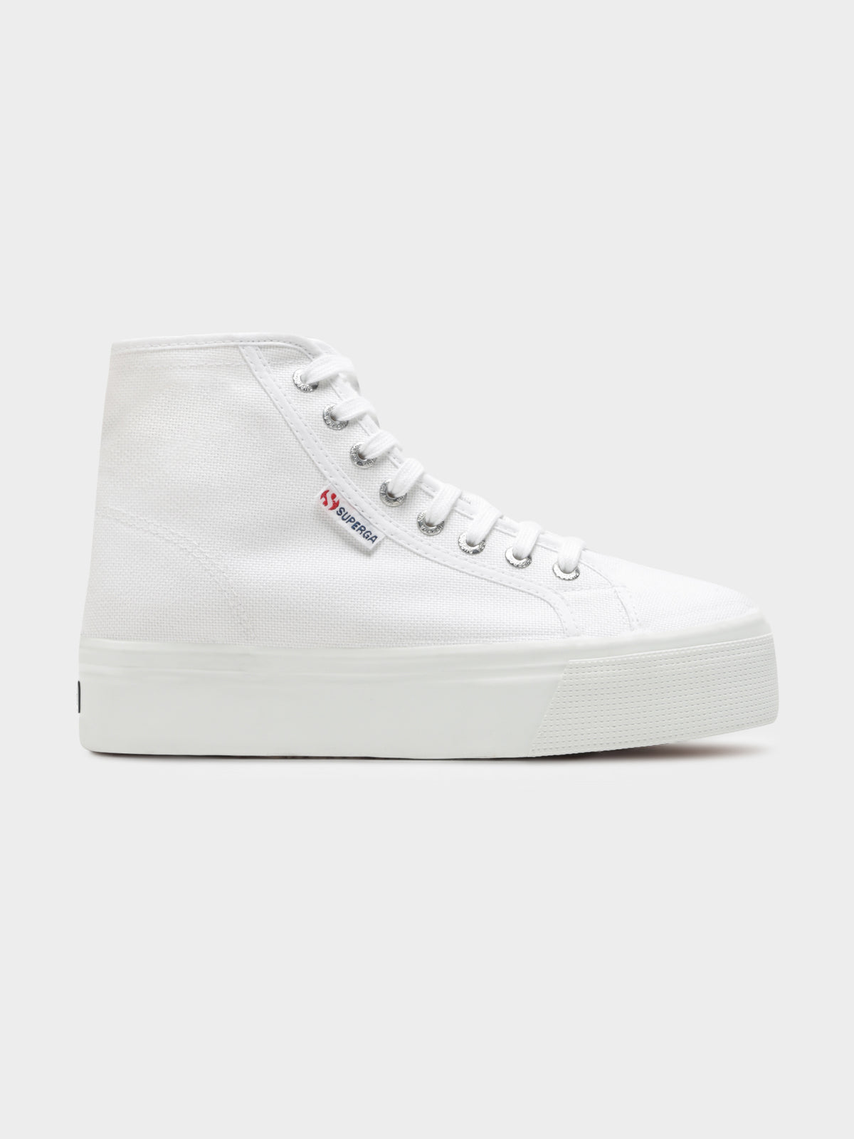 2705 Hi Top Sneakers in White