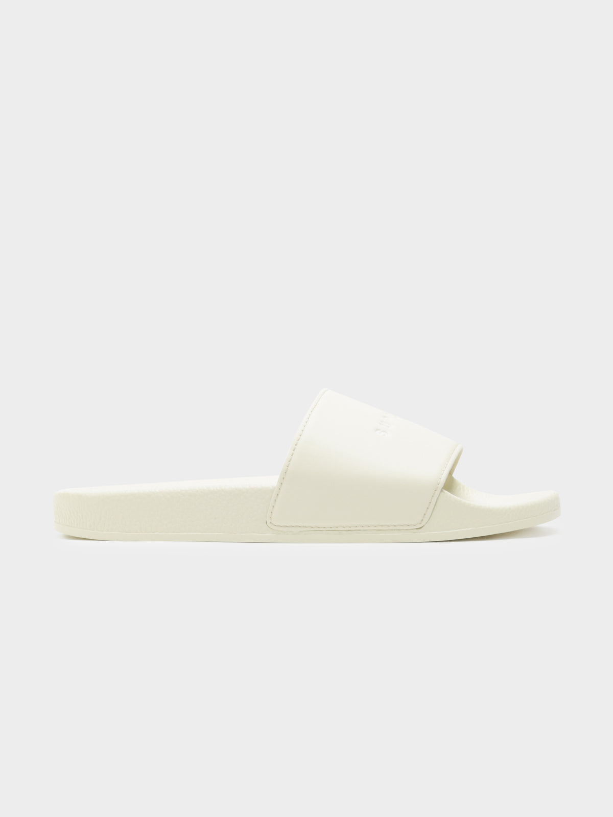 Womens 1908 Polysoft Slides in Off White