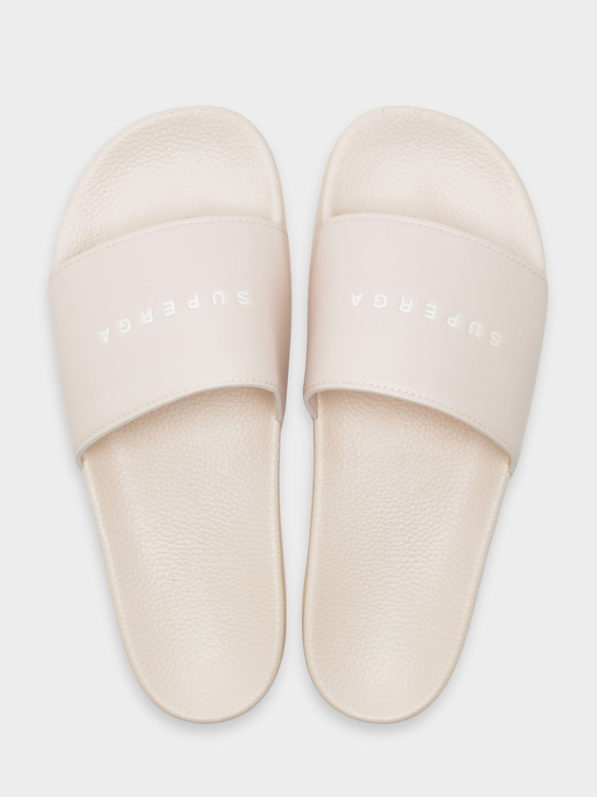 Womens 1908 Polysoft Slides in Pink &amp; White