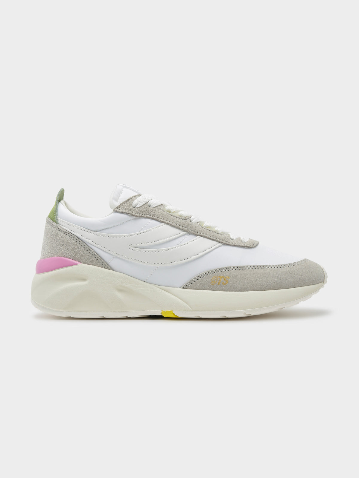 Unisex 4089 Training 9T Sneakers in White &amp; Pink