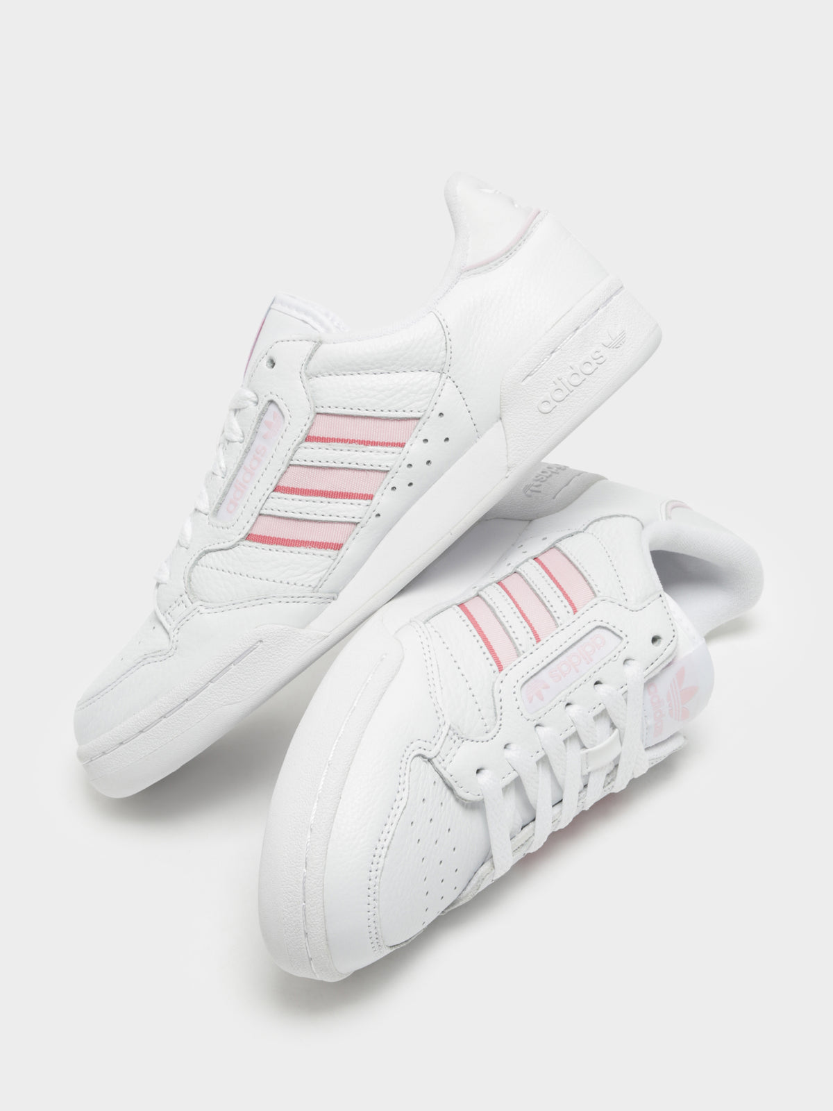 Womens Continental 80 Sneakers in Cloud White / Clear Pink / Hazy Rose