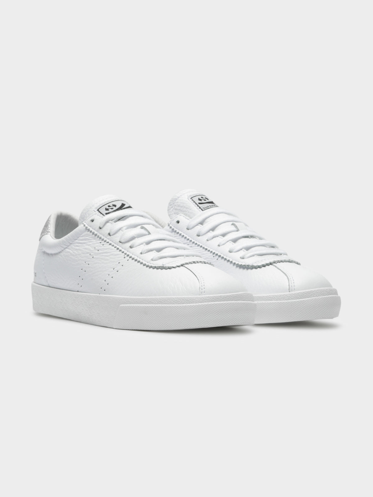 Womens 2869 Club S Comfleaglitter Sneakers in White