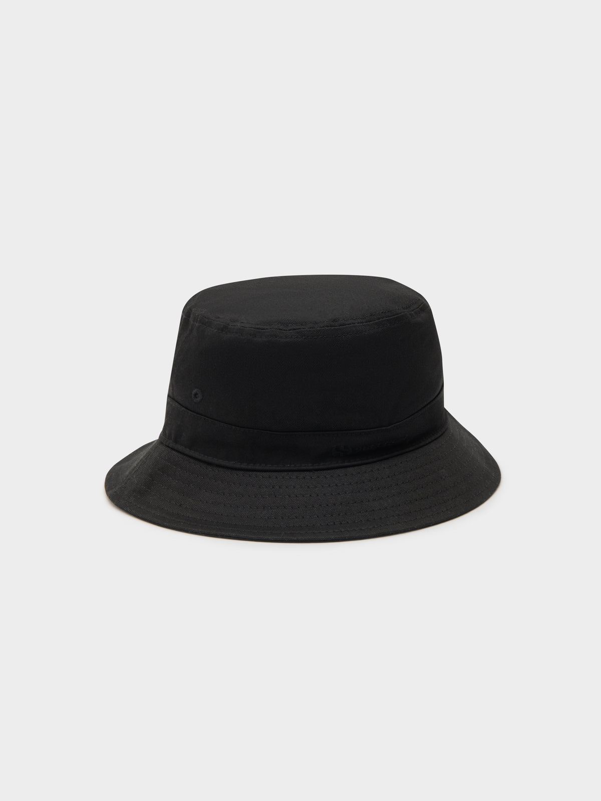 Canvas Bucket Hat in Black