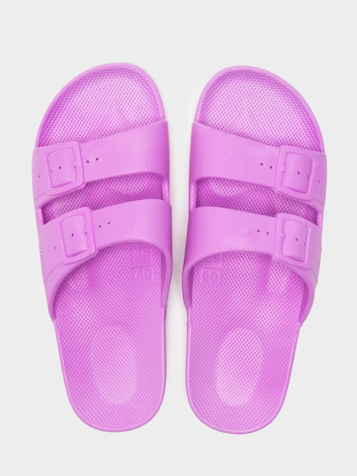 Womens Freedom Moses Slides in Ultra Lilac
