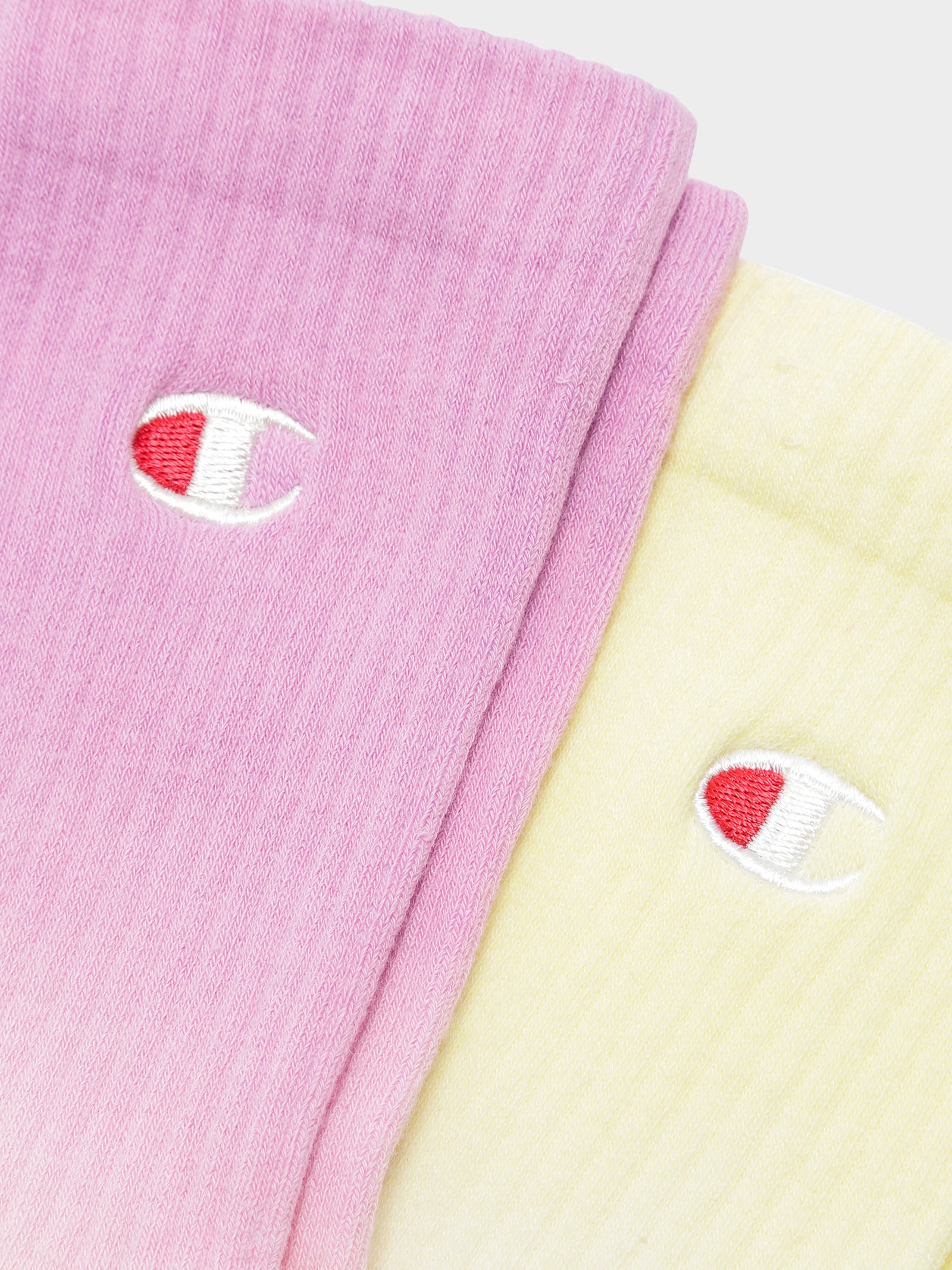 Ombre Crew Socks 2pk