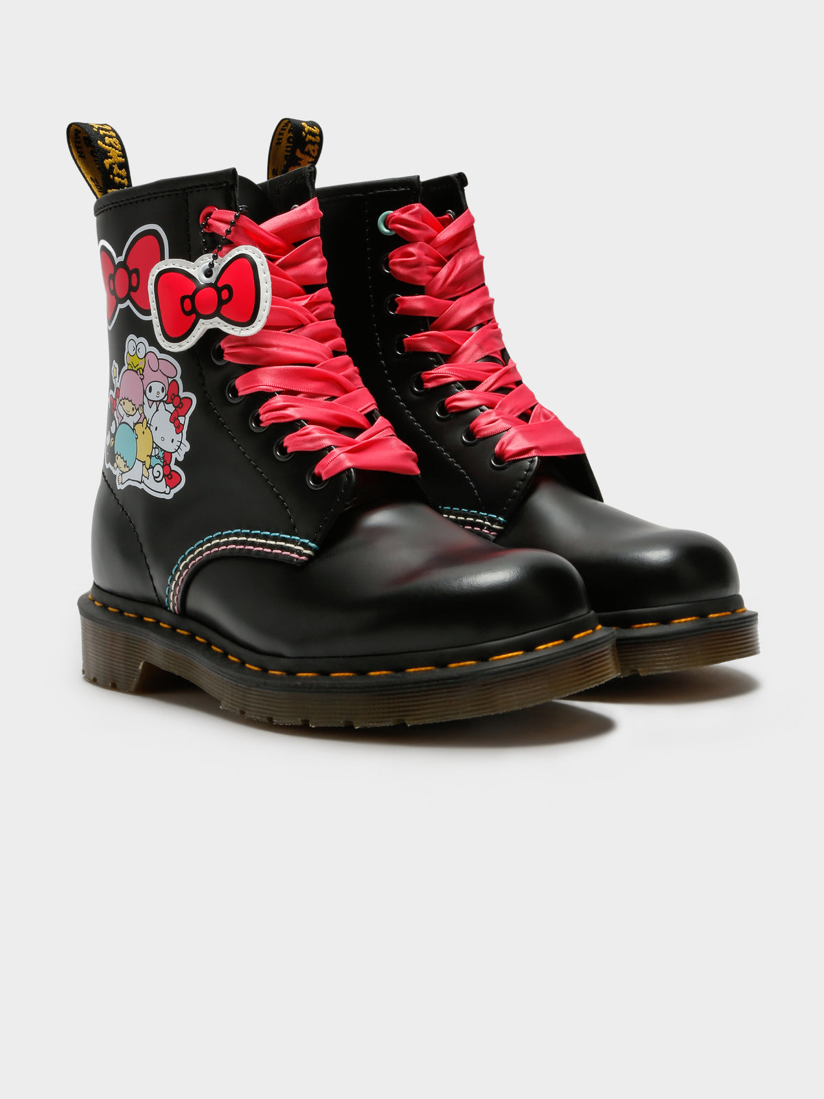 Womens 1460 Hello Kitty and Friends Boots in Black