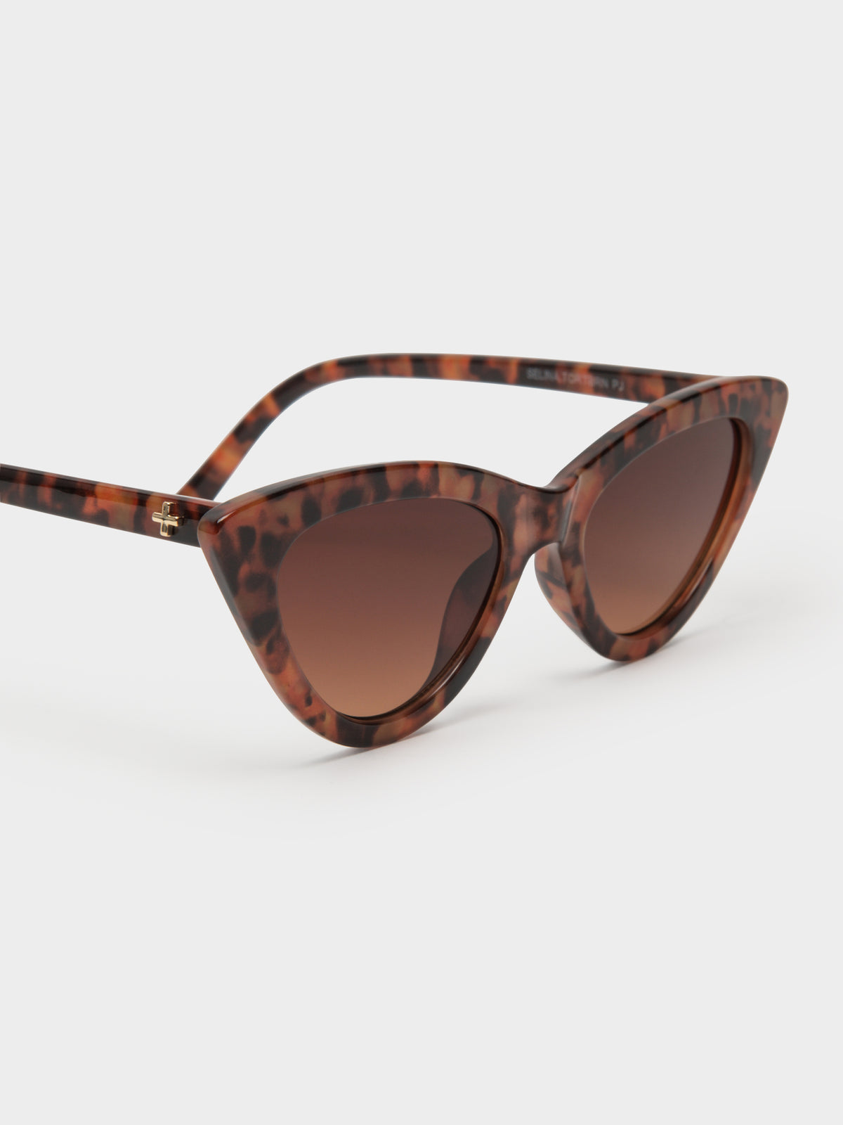 Selina Cat-Eye Sunglasses in Tortoiseshell