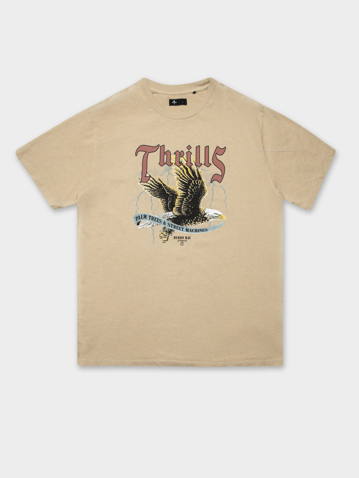 Storm The Castle T-Shirt in Aged Tan