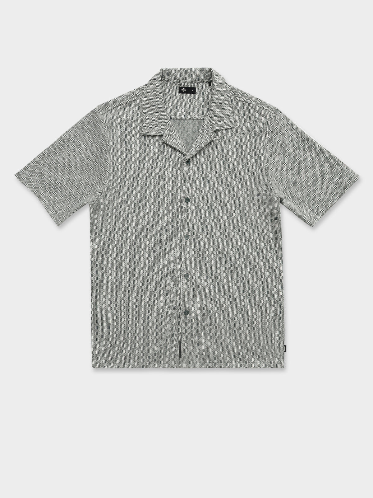 Ease Bowling Shirt in Teal