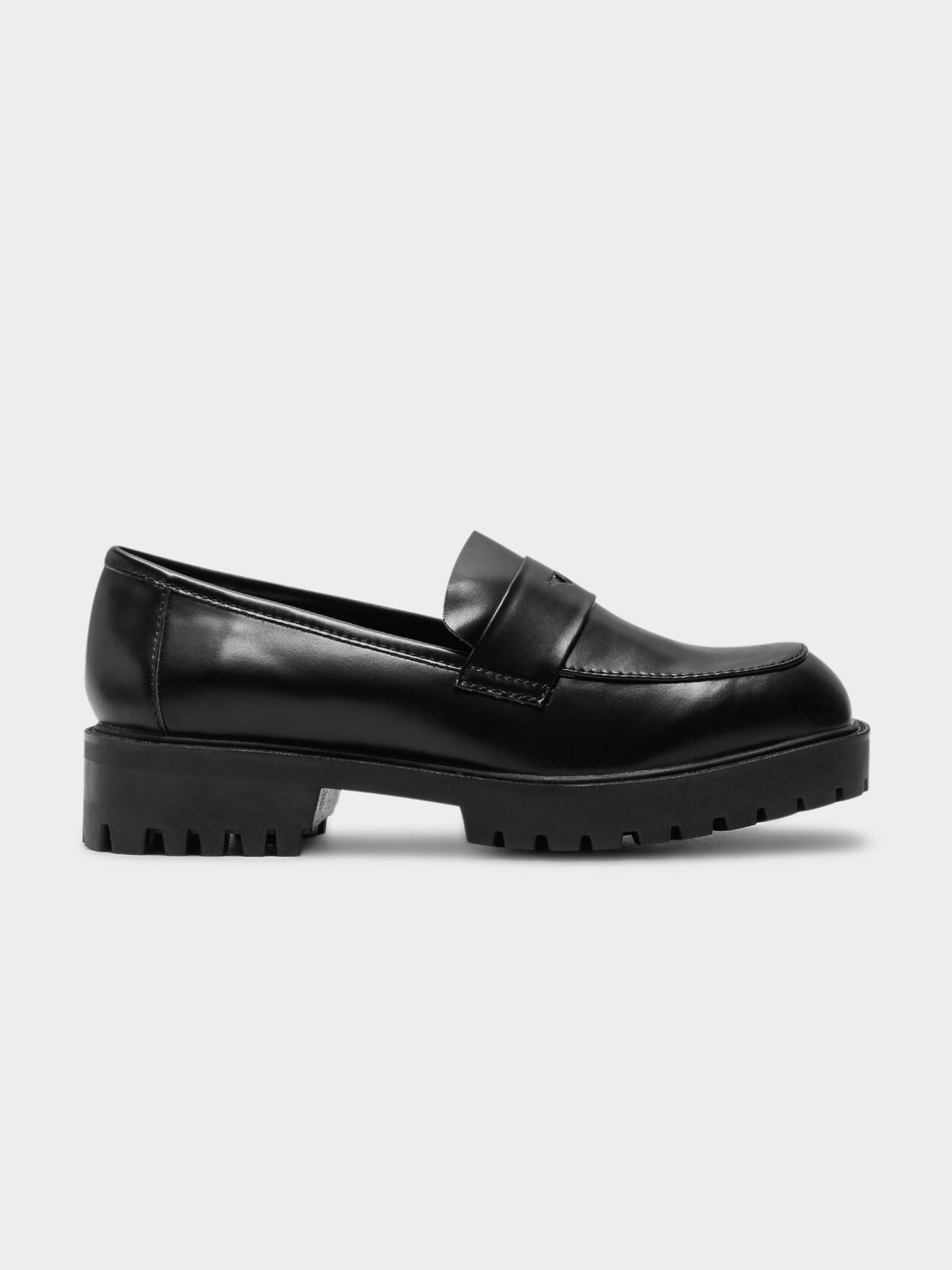 Royce Smooth Loafers in Black