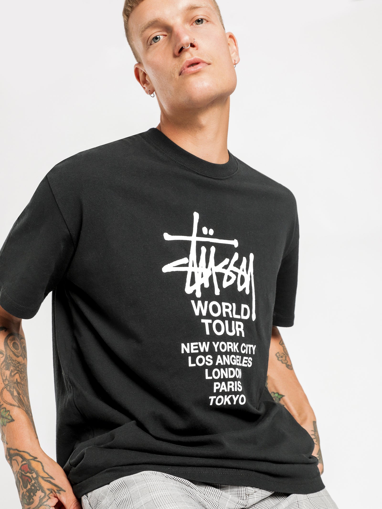 Solid Tour Short Sleeve T-Shirt