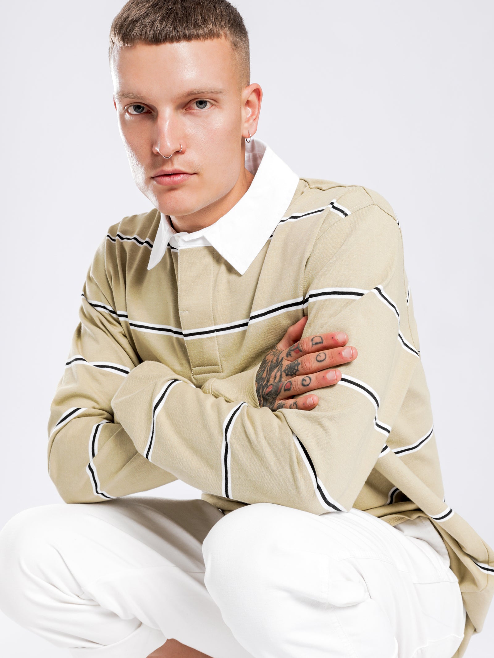 Filmore Stripe Rugby Shirt