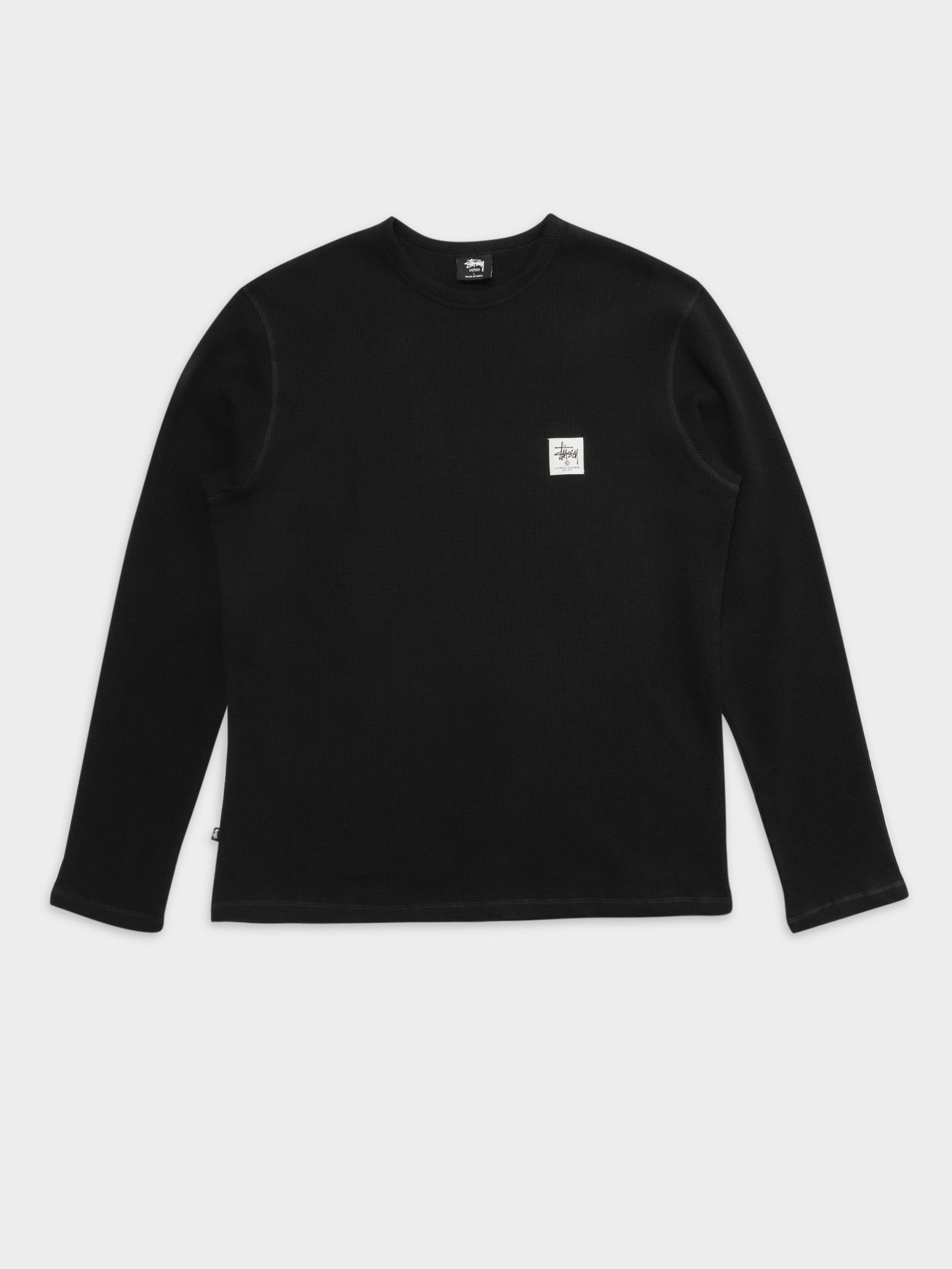 Waffle Long Sleeve Crew