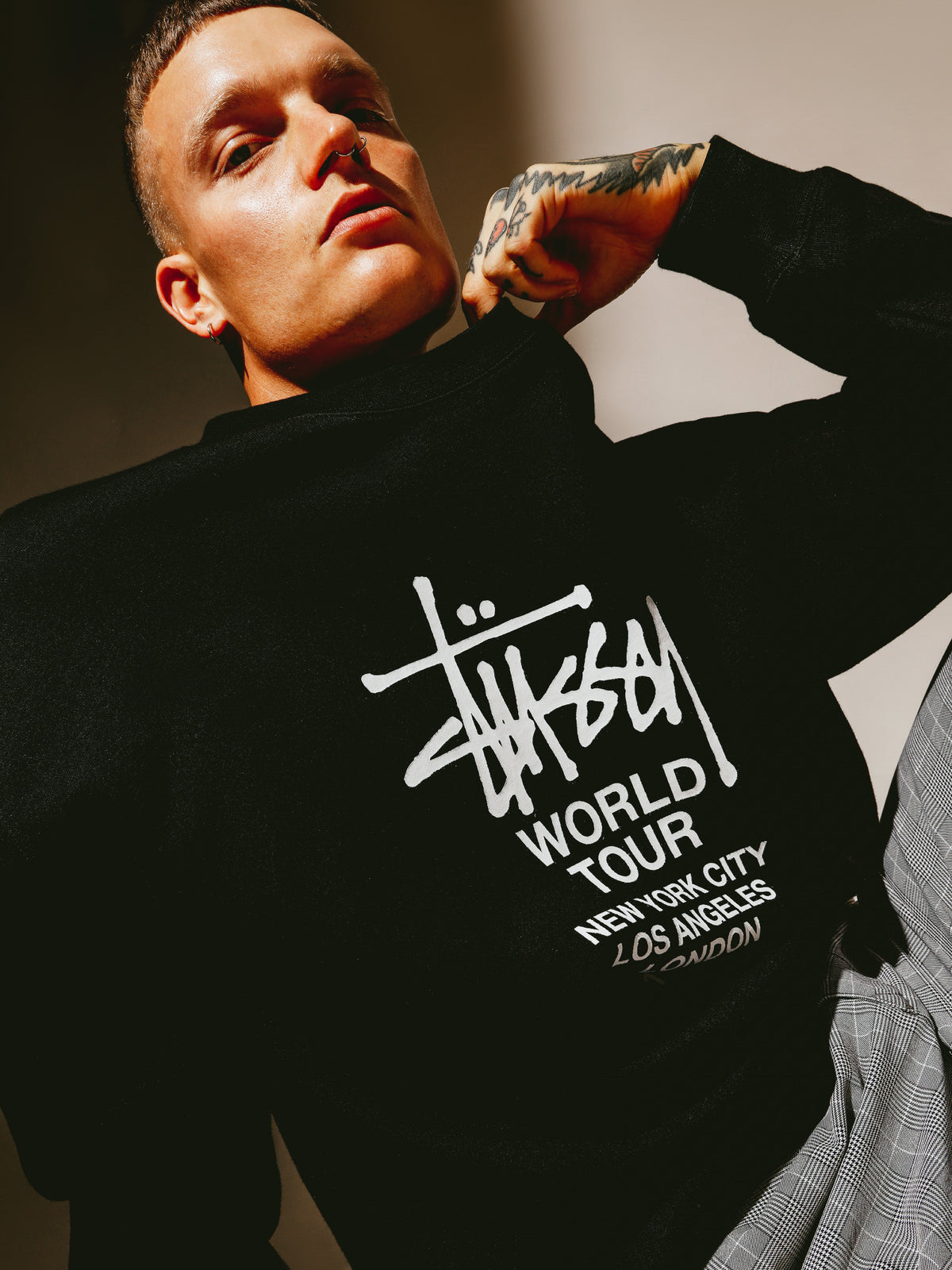 Stussy World Tour Crew | Black