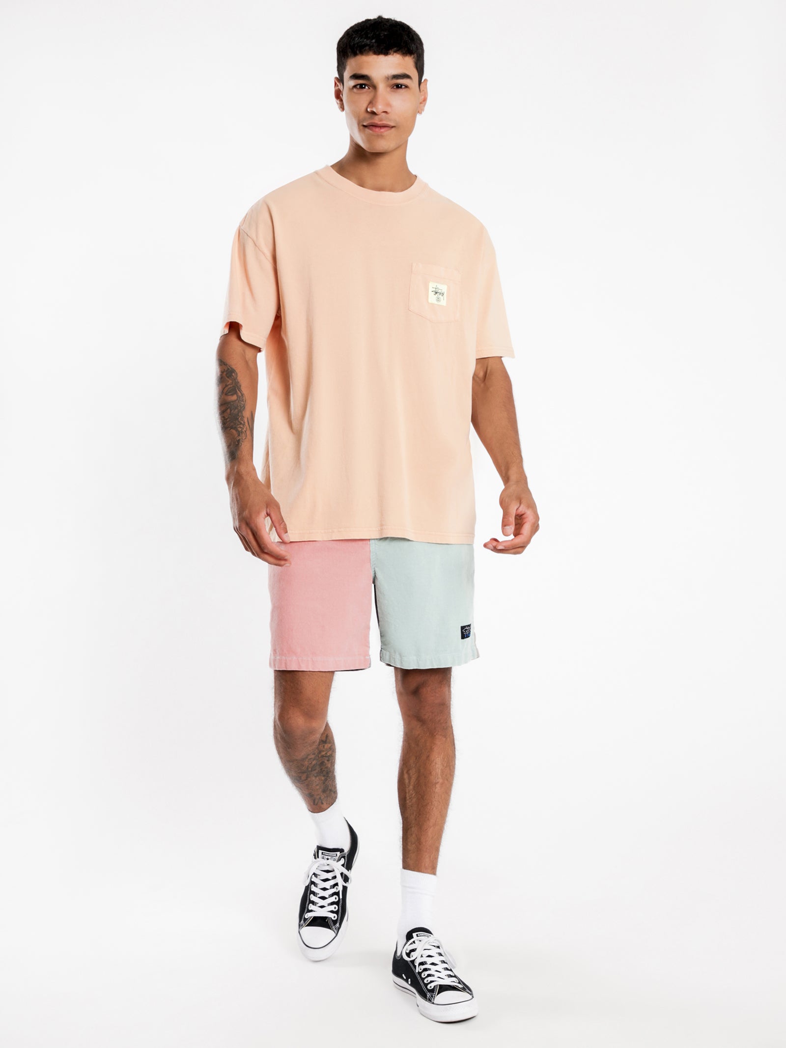 Graffiti Link Pocket Short Sleeve T-Shirt