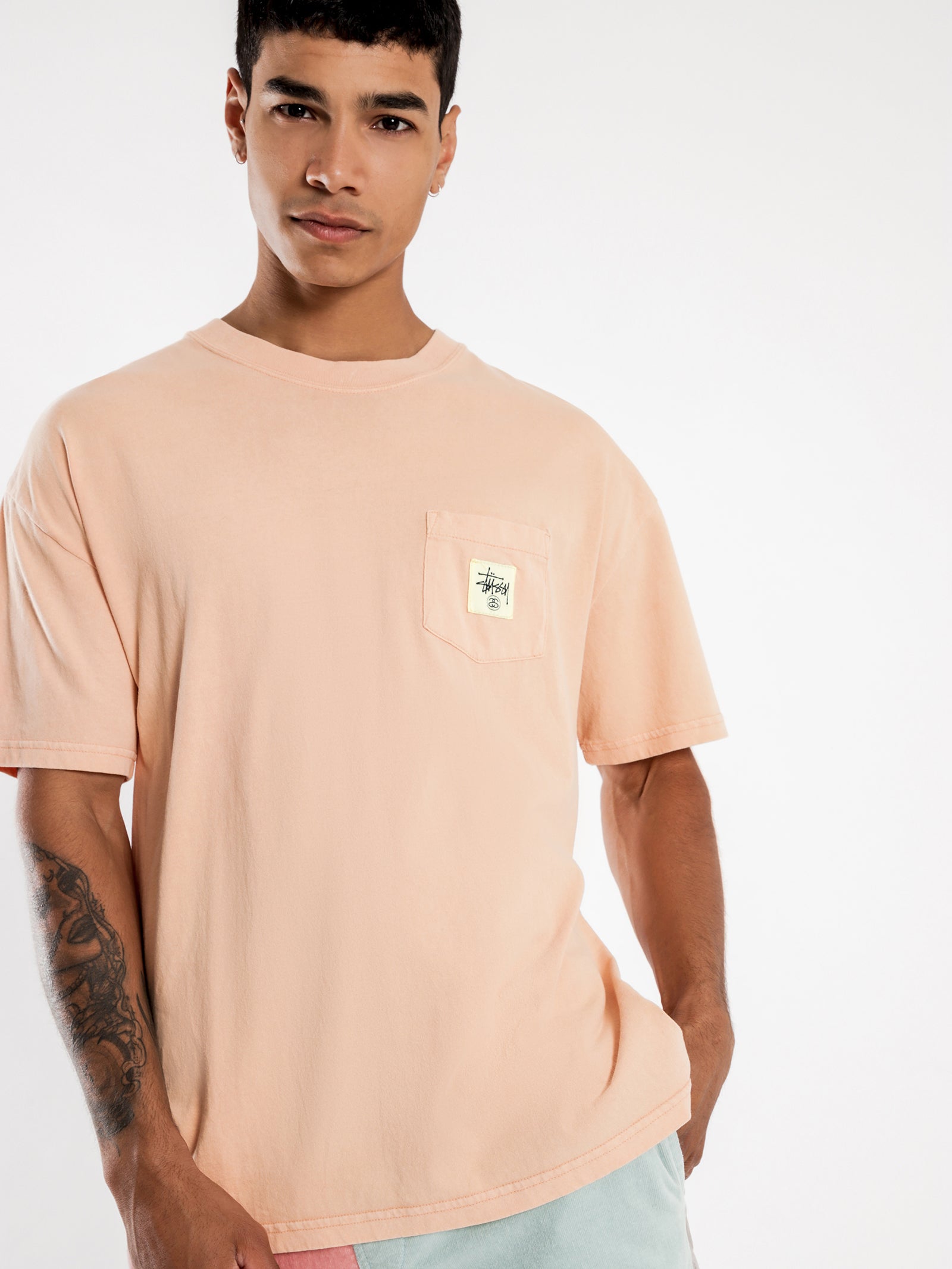 Graffiti Link Pocket Short Sleeve T-Shirt