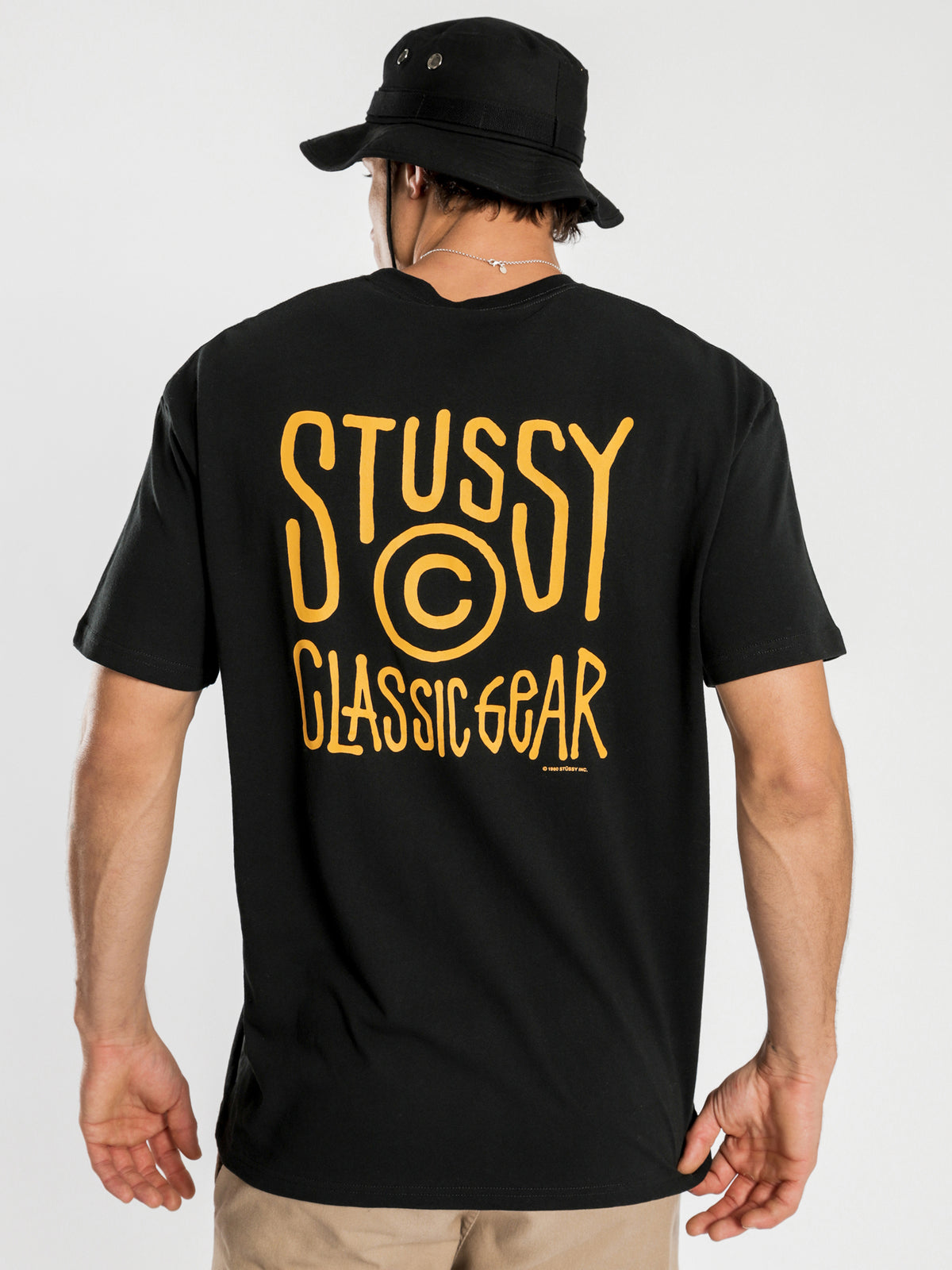 Stussy Classic Workwear Pocket Short Sleeve T-Shirt | Black