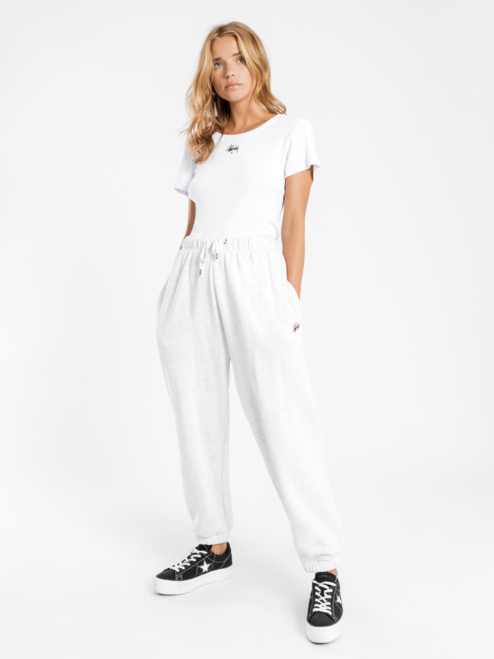 Graffiti Rib Short Sleeve T-Shirt