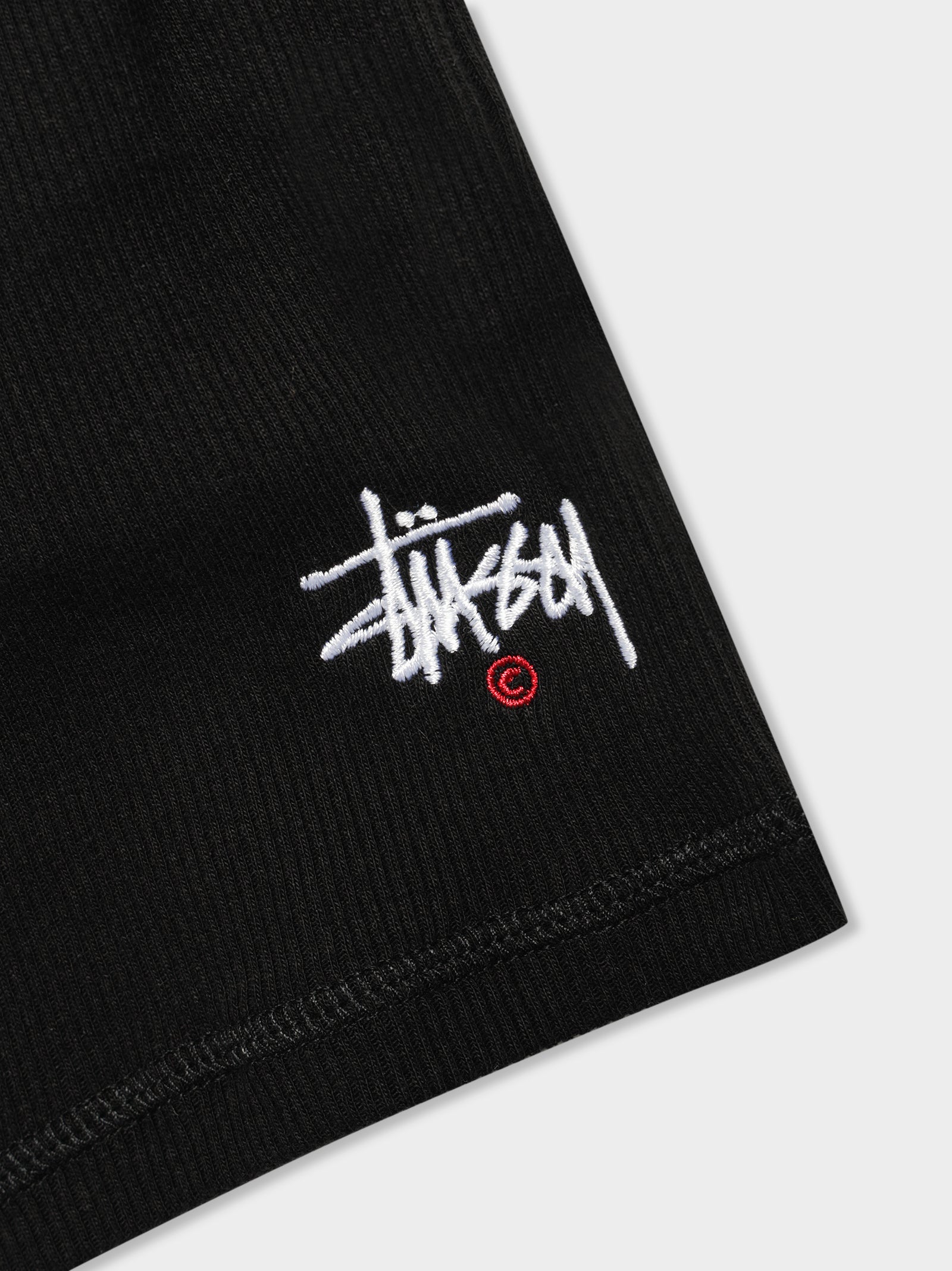 Graffiti Rib Relaxed Shorts