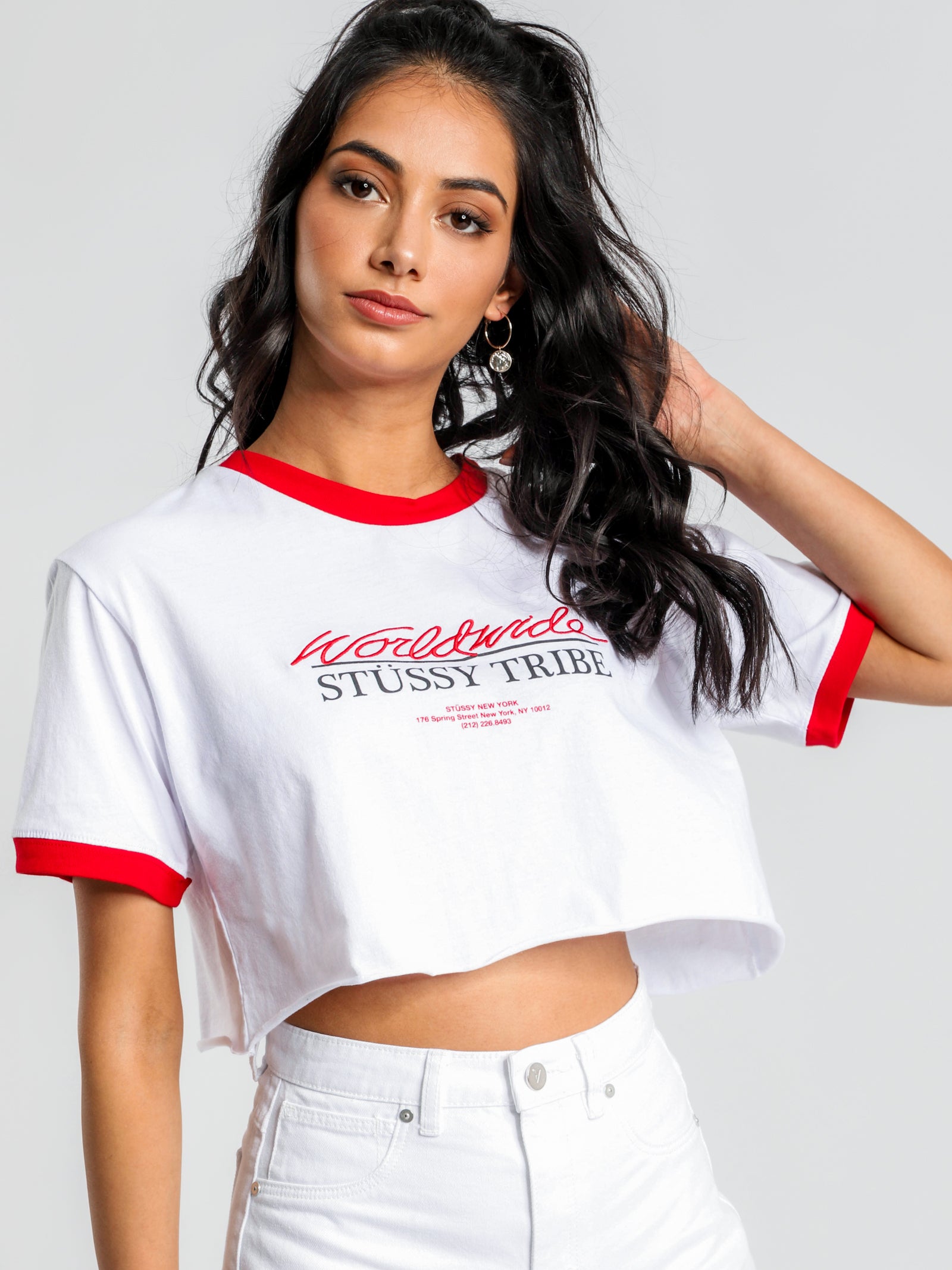 Williamsburg Crop Ringer T-Shirt