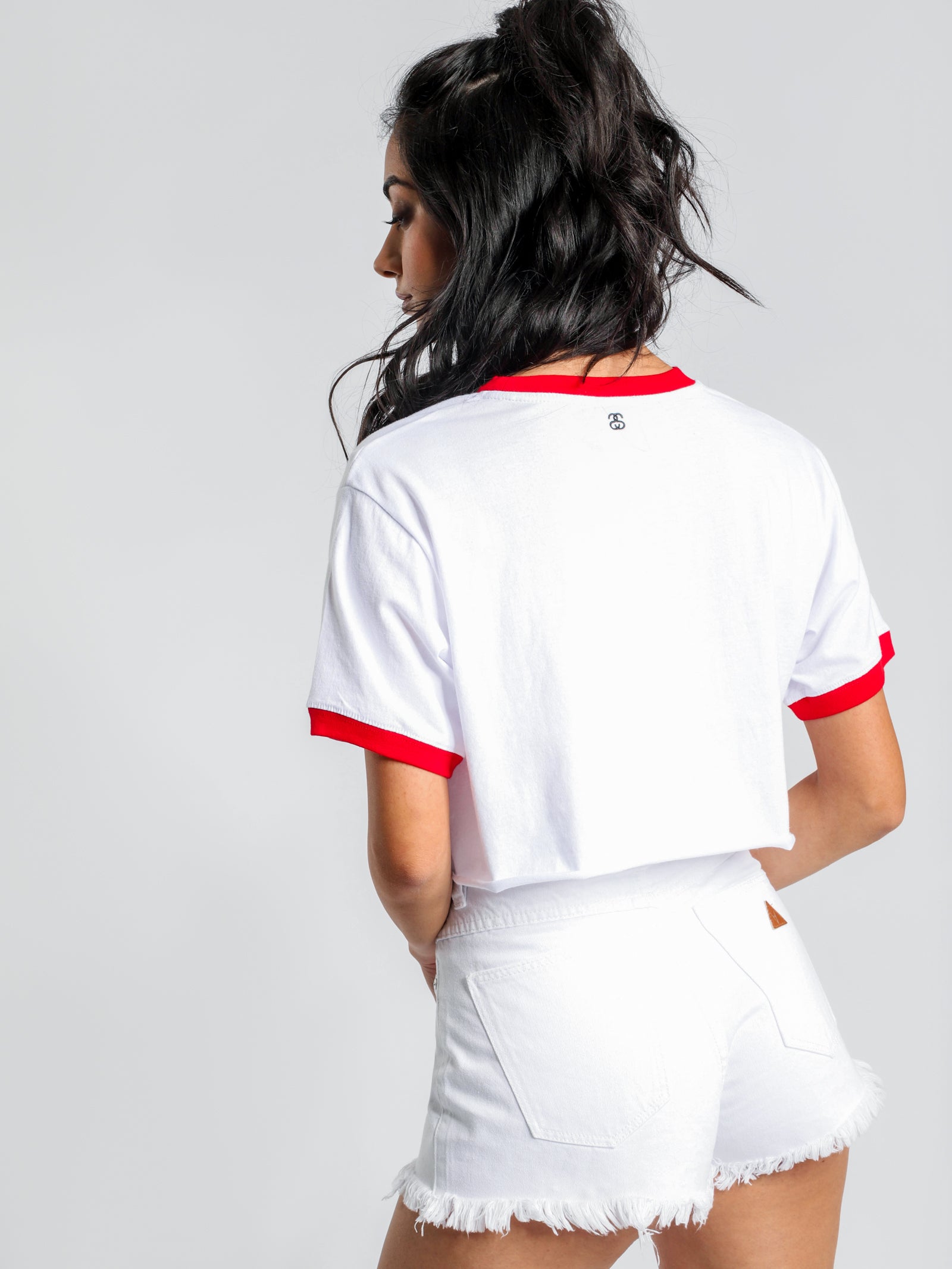 Williamsburg Crop Ringer T-Shirt