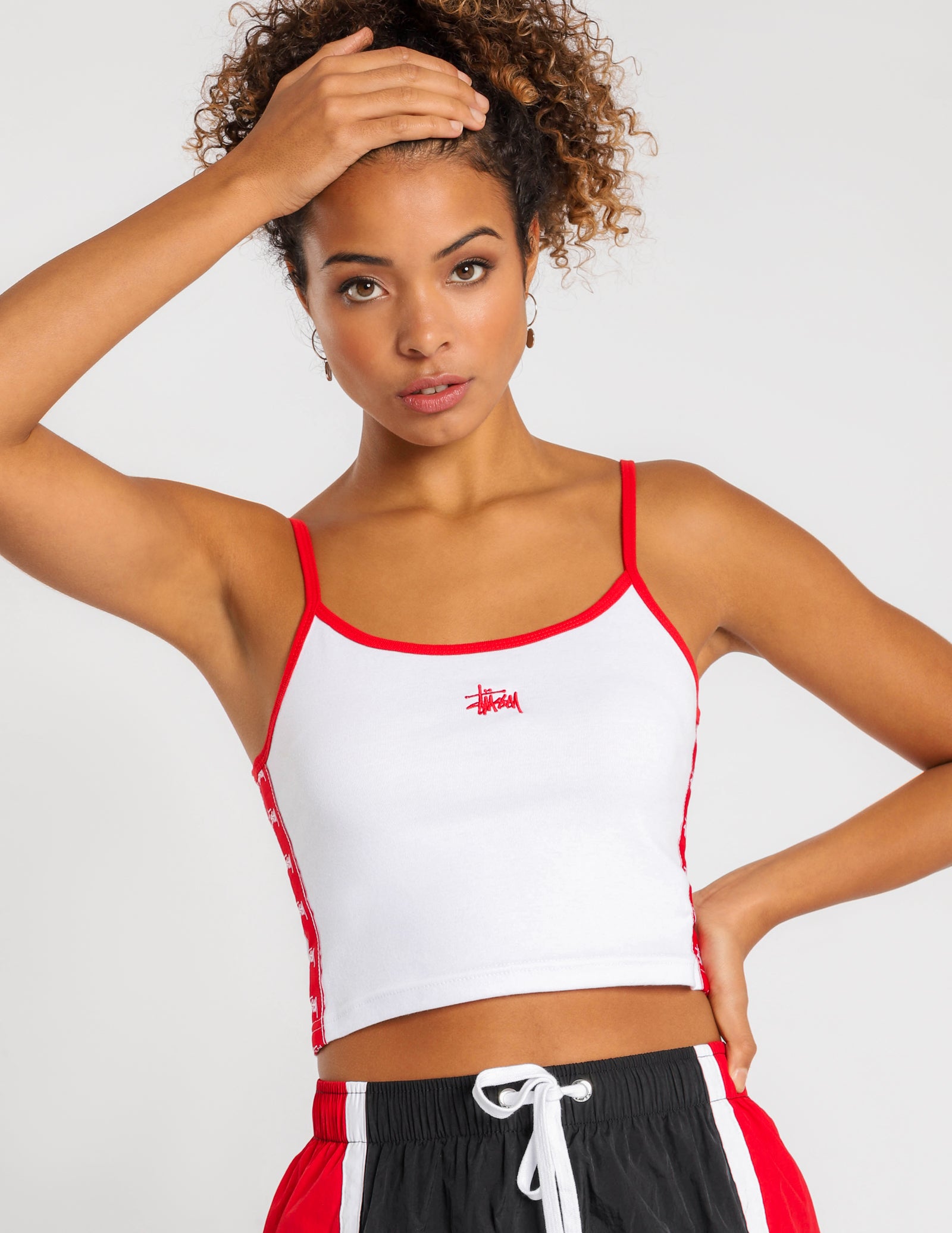 Grafitti Crop Singlet