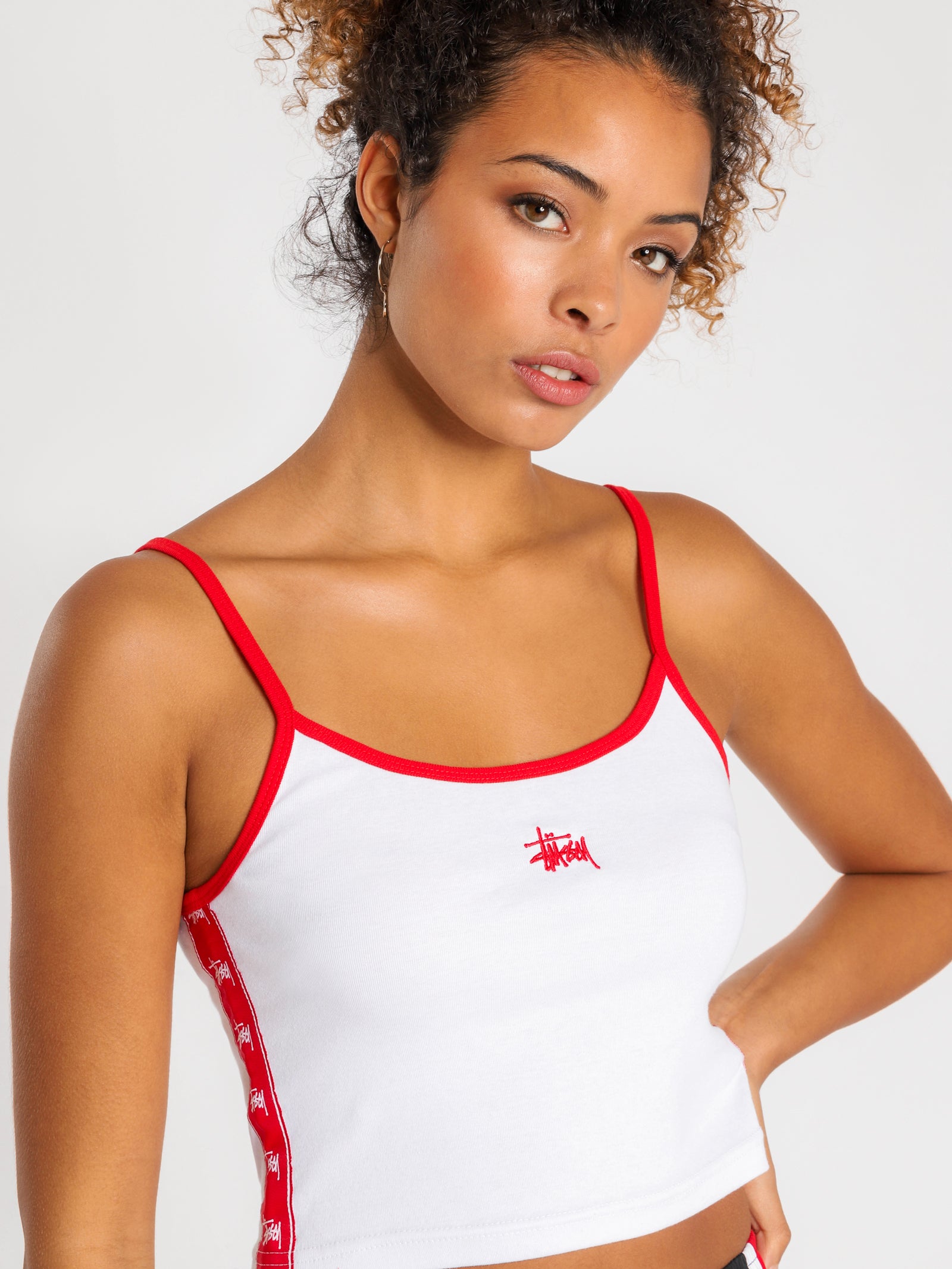 Grafitti Crop Singlet