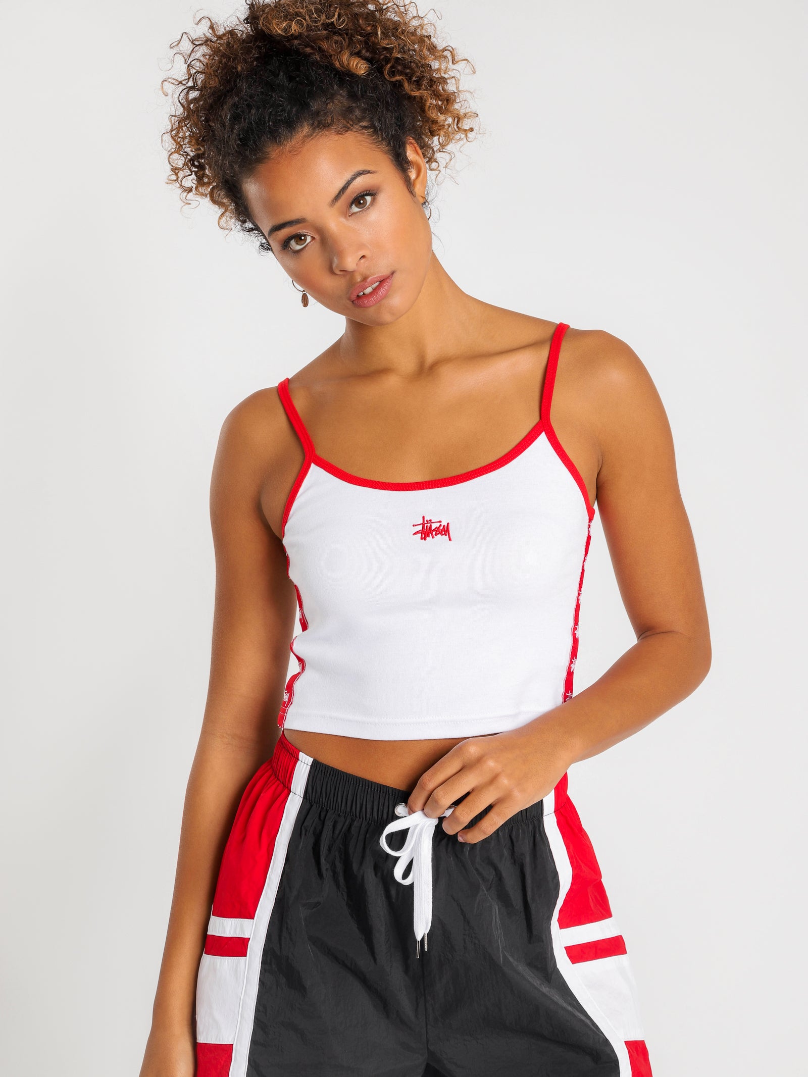 Grafitti Crop Singlet