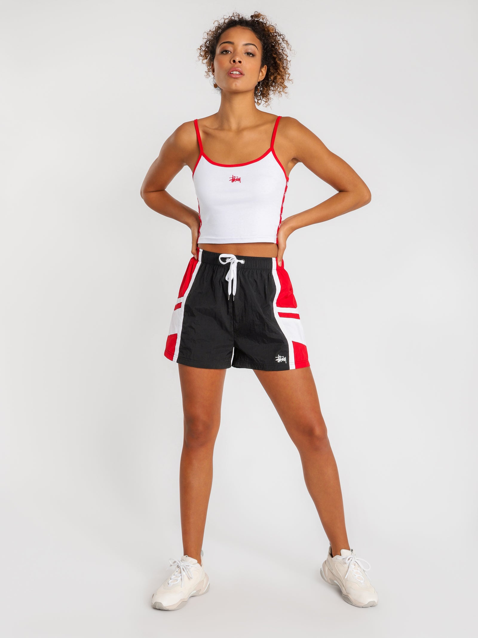 Grafitti Crop Singlet