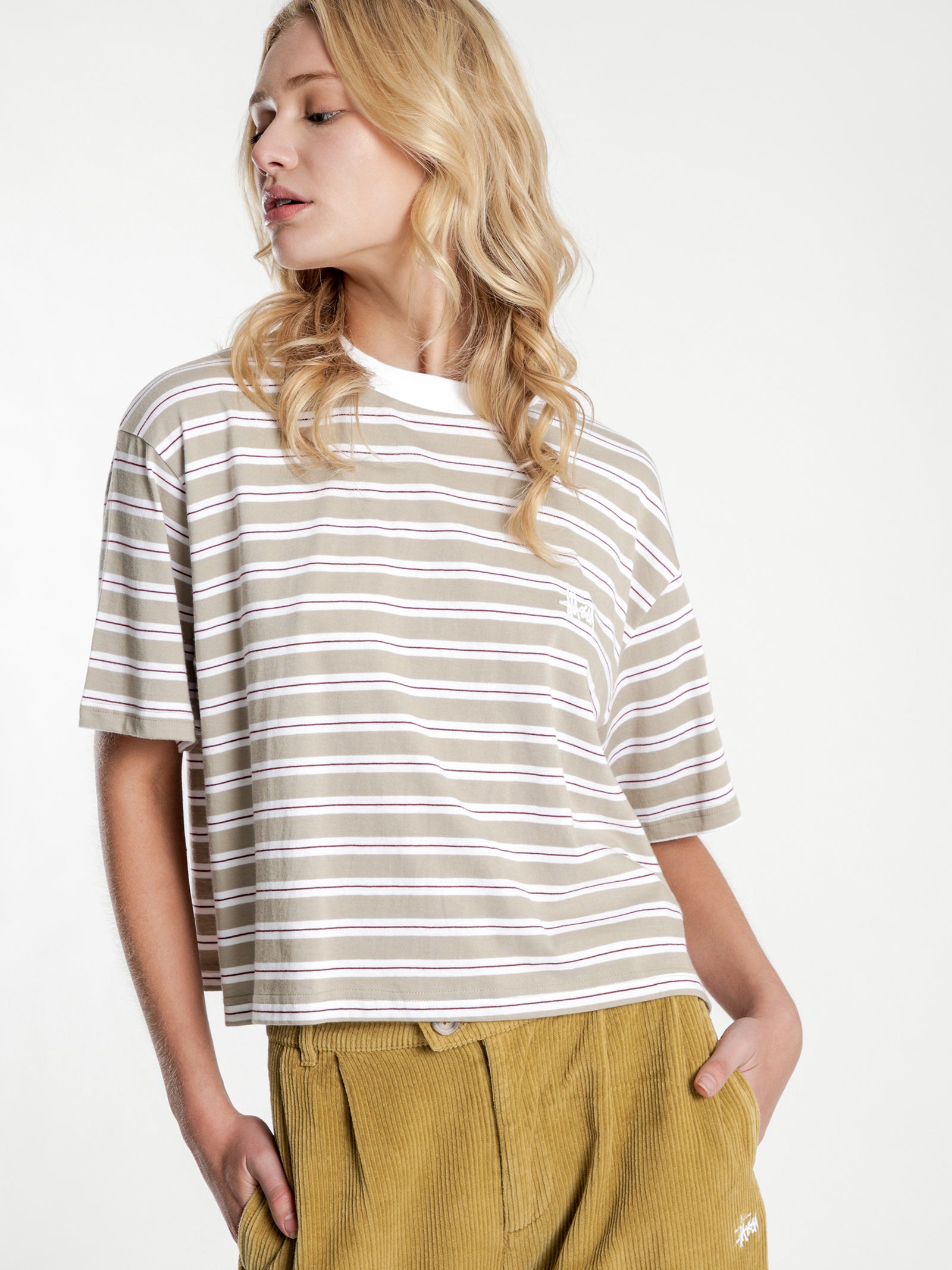 Avery Stripe Oversize T-Shirt