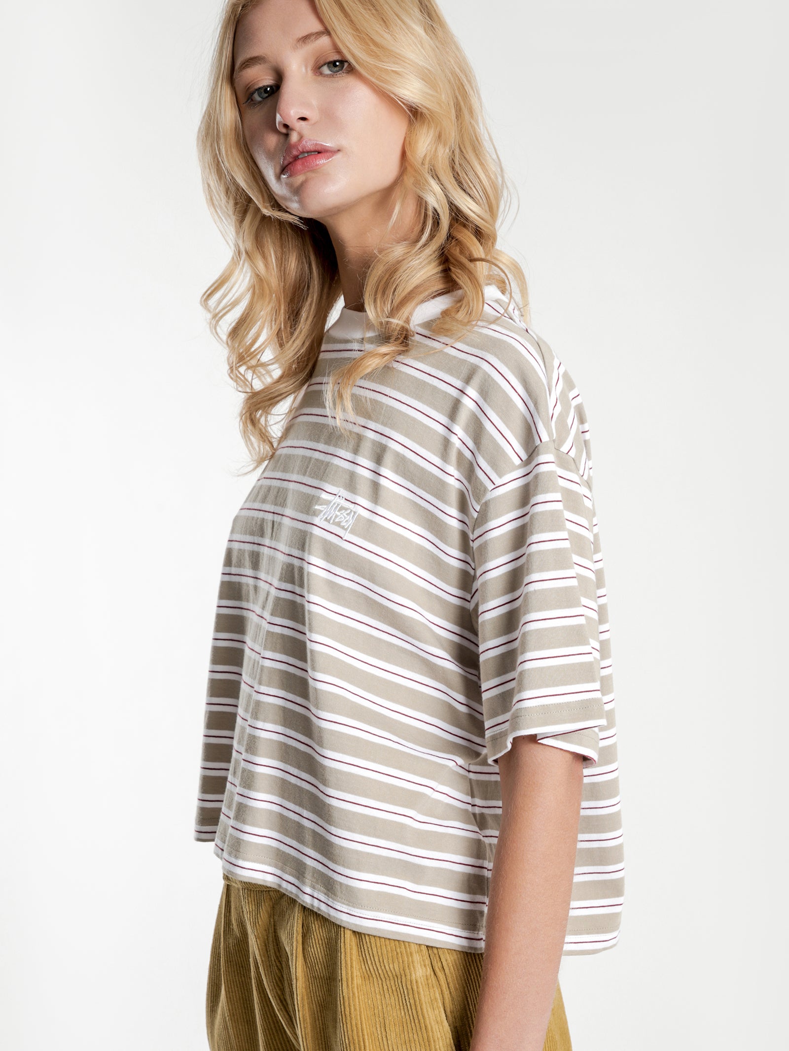 Avery Stripe Oversize T-Shirt