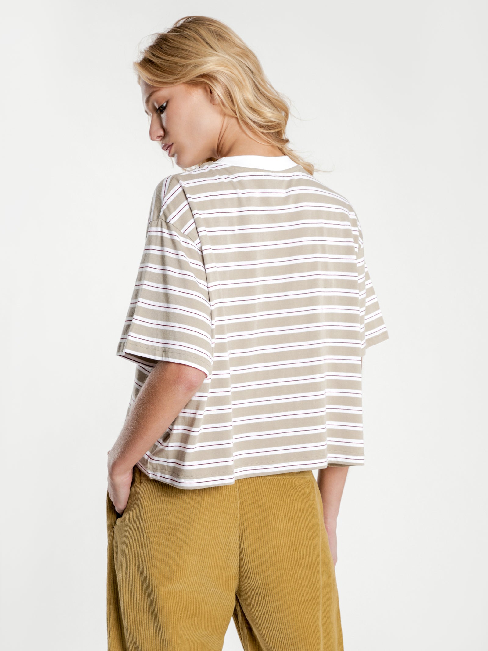 Avery Stripe Oversize T-Shirt
