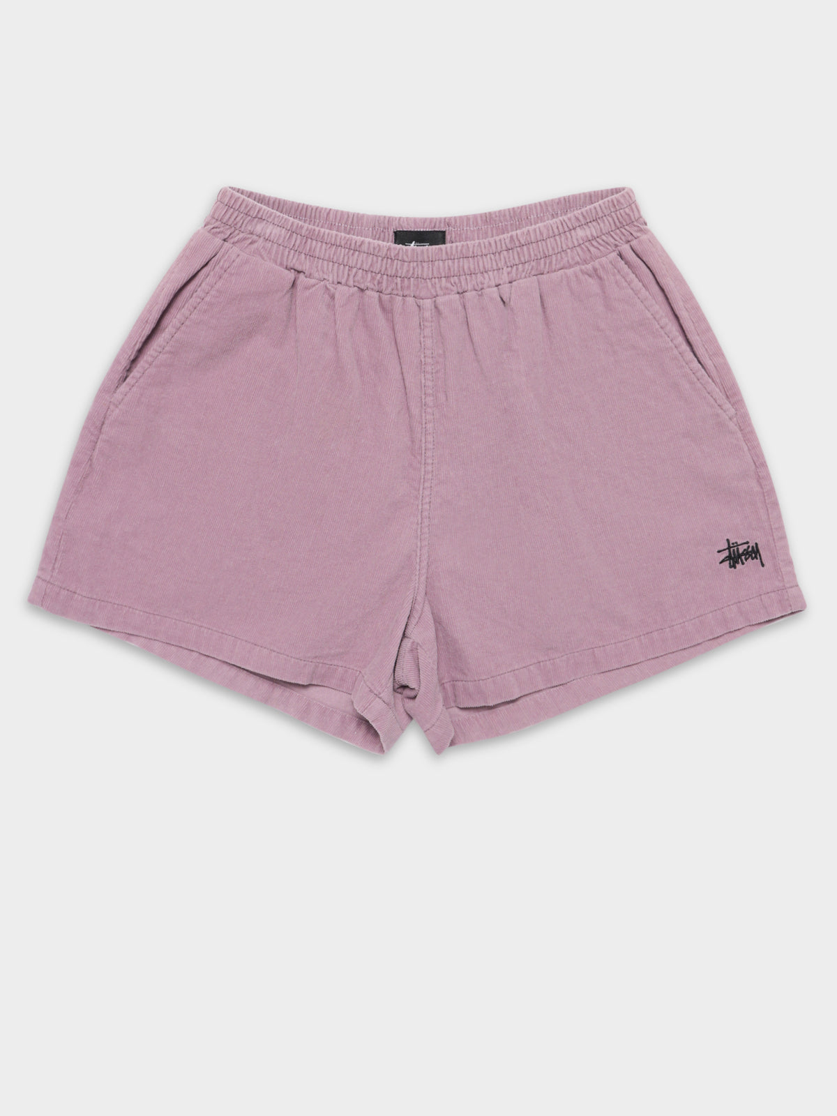 Stock Cord Shorts in Mauve