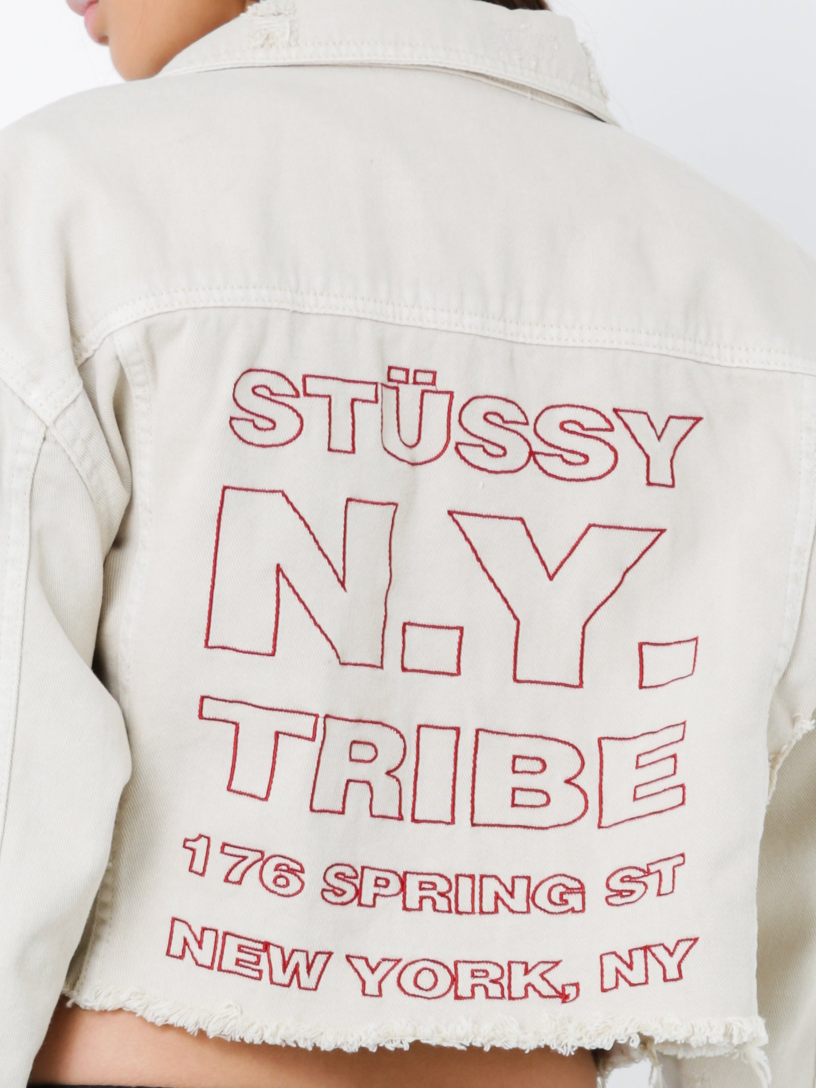 Keyline Stack Crop Denim Jacket