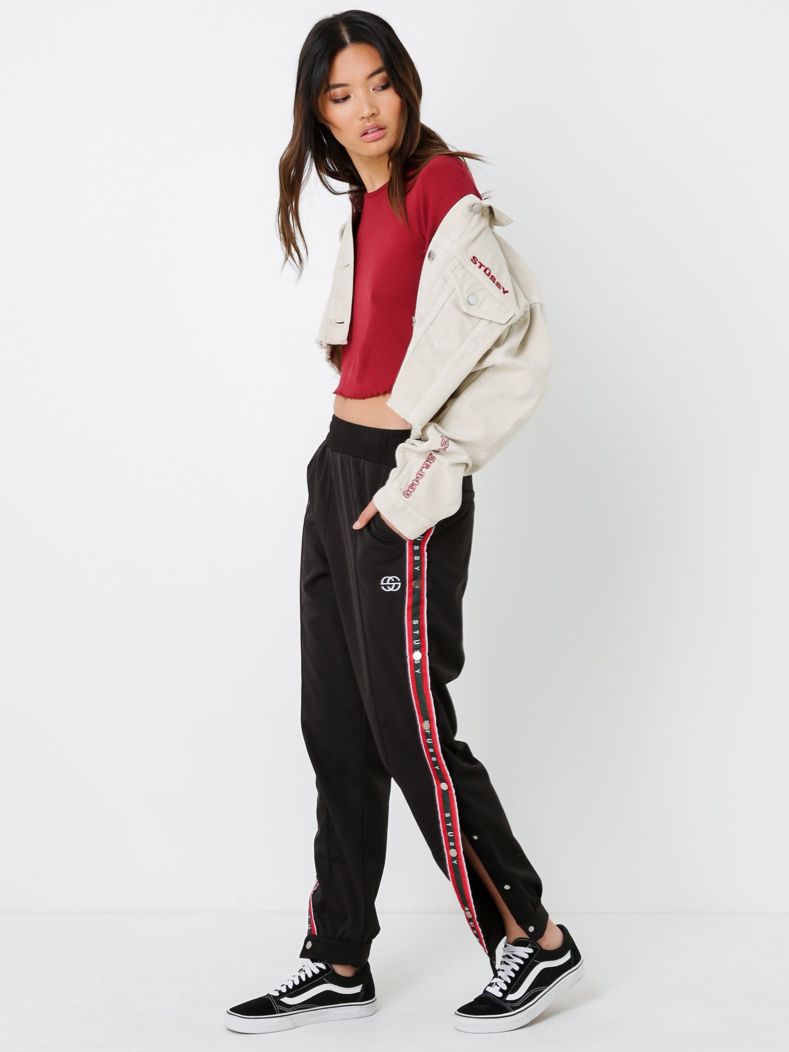 Keyline Stack Crop Denim Jacket